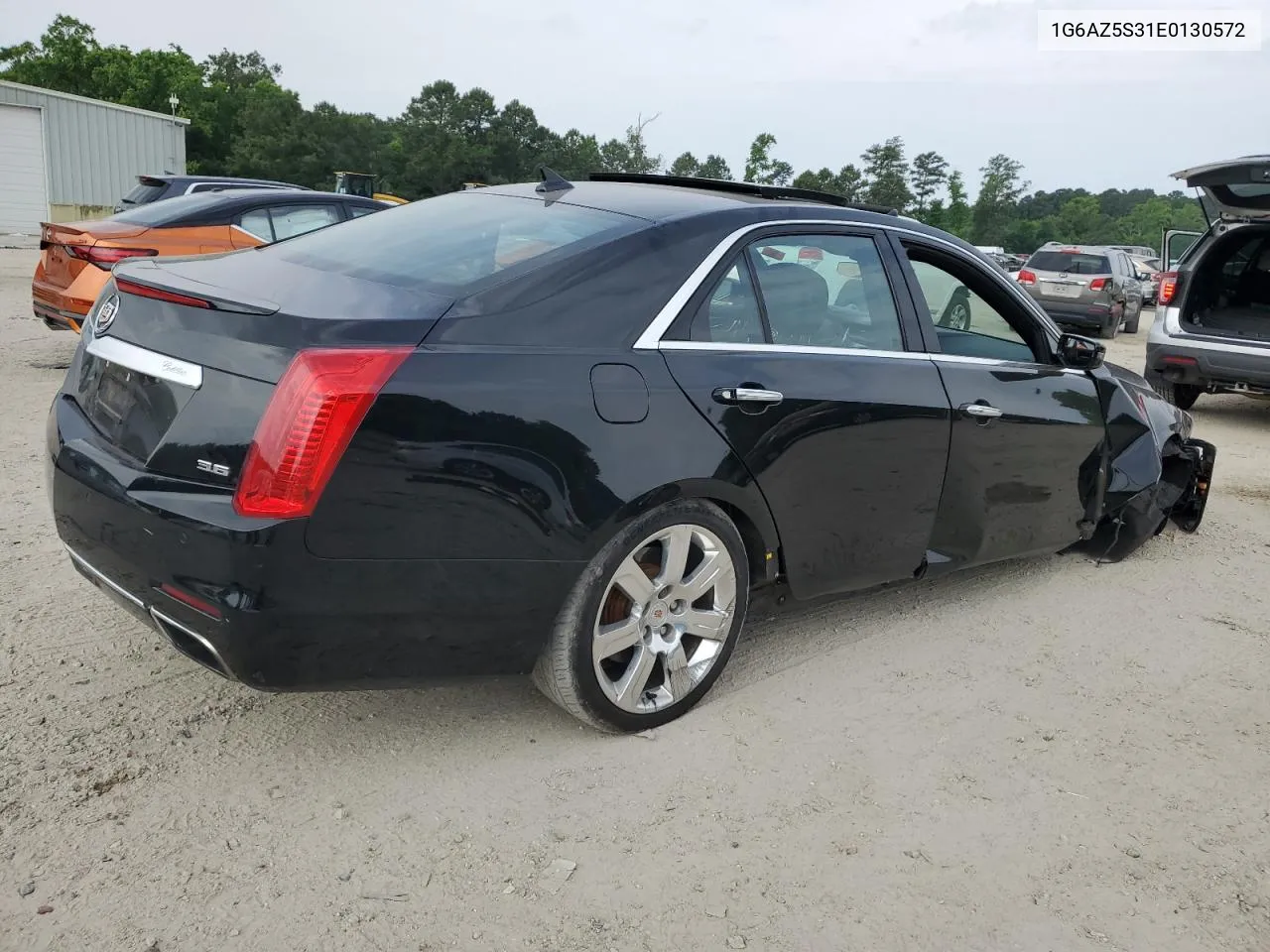 2014 Cadillac Cts Premium Collection VIN: 1G6AZ5S31E0130572 Lot: 57004744