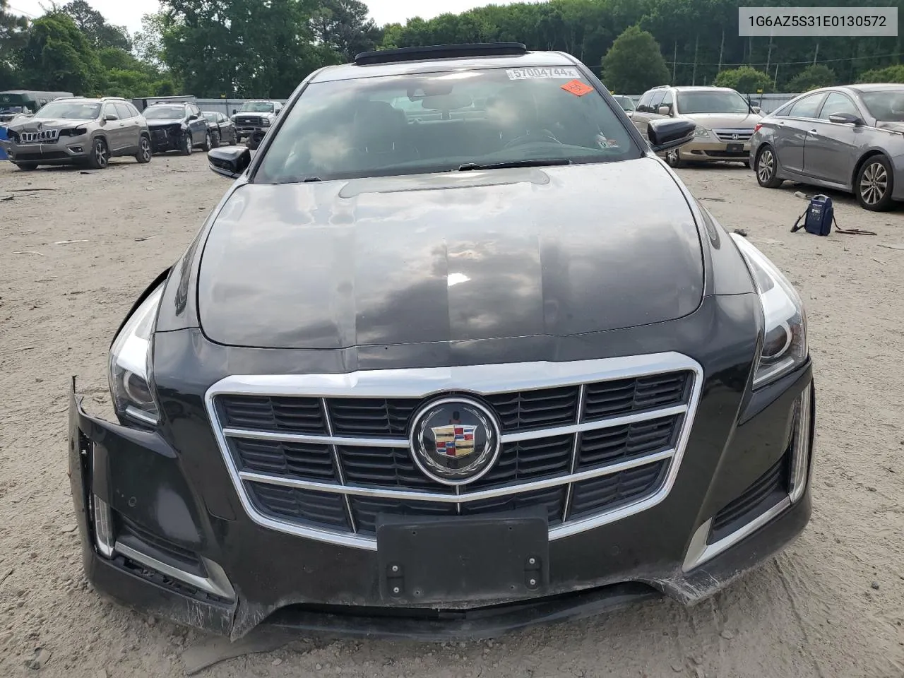 2014 Cadillac Cts Premium Collection VIN: 1G6AZ5S31E0130572 Lot: 57004744