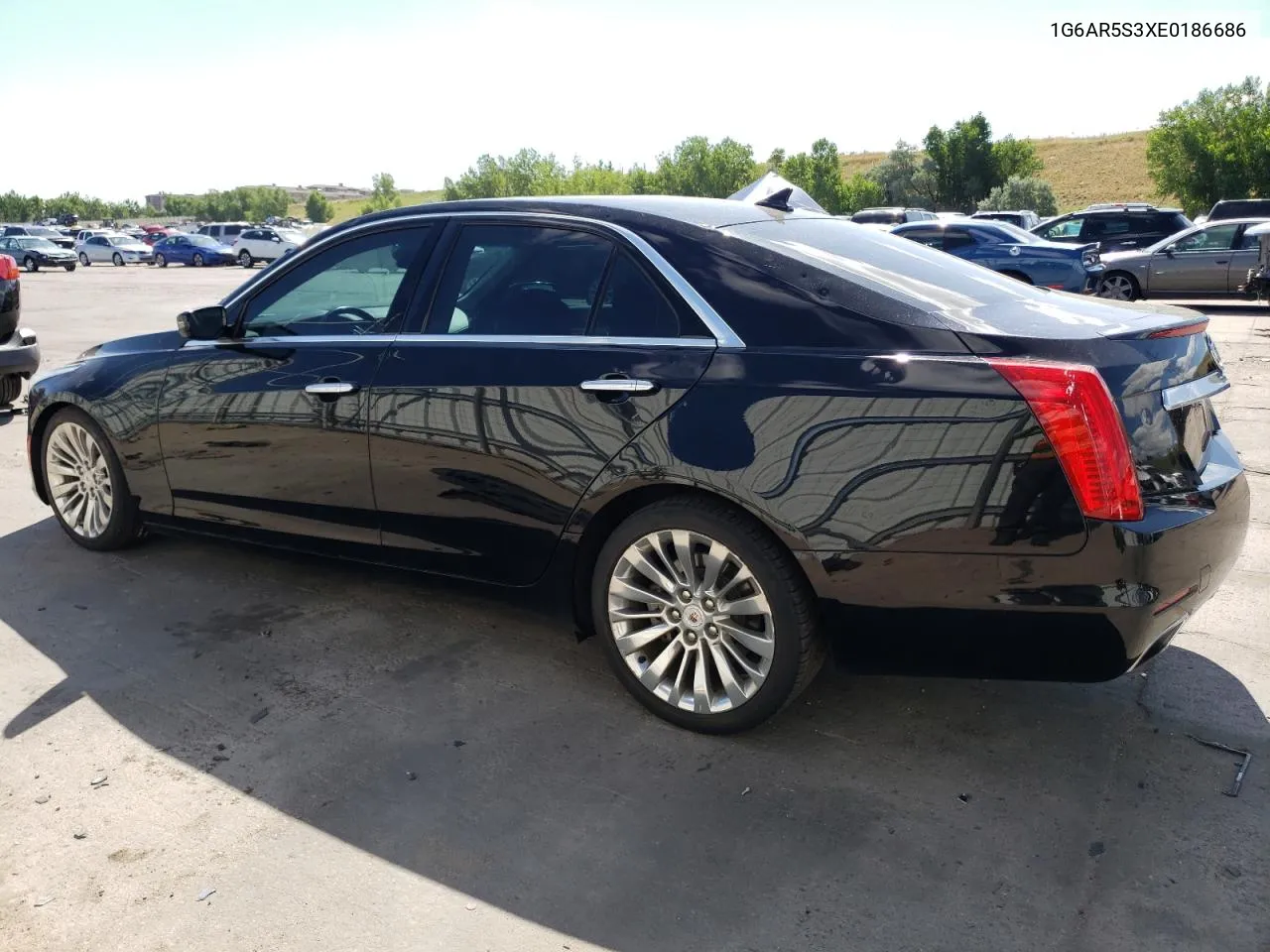 1G6AR5S3XE0186686 2014 Cadillac Cts Luxury Collection