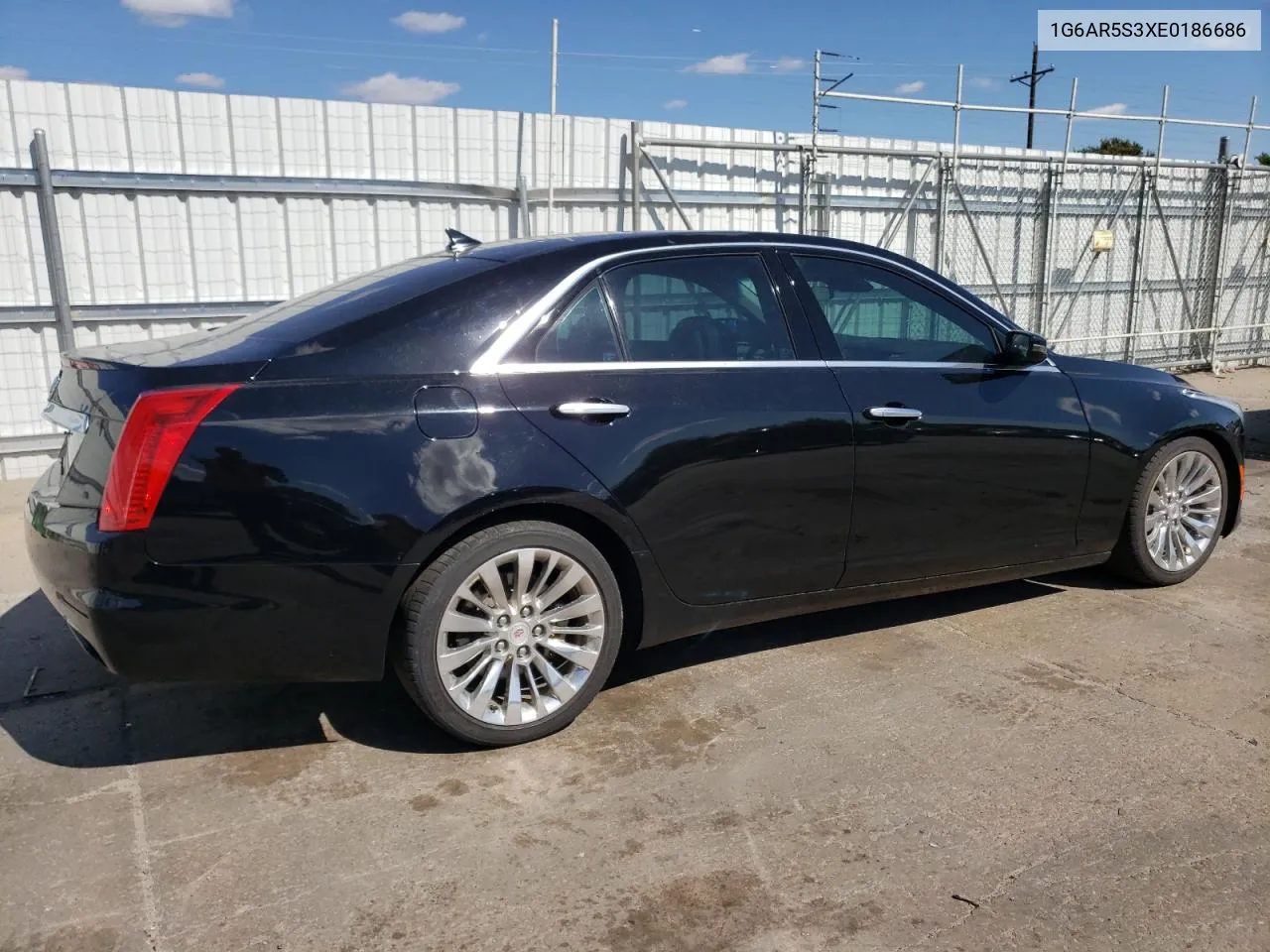 1G6AR5S3XE0186686 2014 Cadillac Cts Luxury Collection