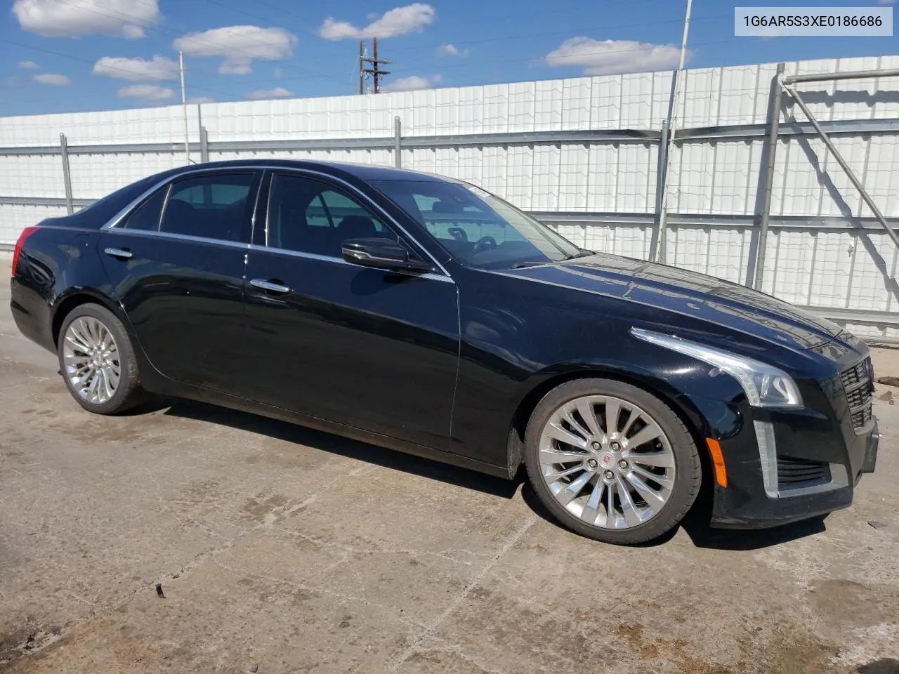 1G6AR5S3XE0186686 2014 Cadillac Cts Luxury Collection