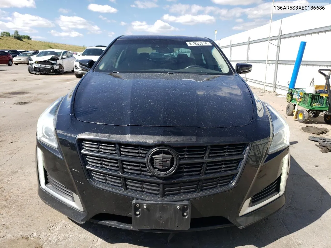 2014 Cadillac Cts Luxury Collection VIN: 1G6AR5S3XE0186686 Lot: 61936814