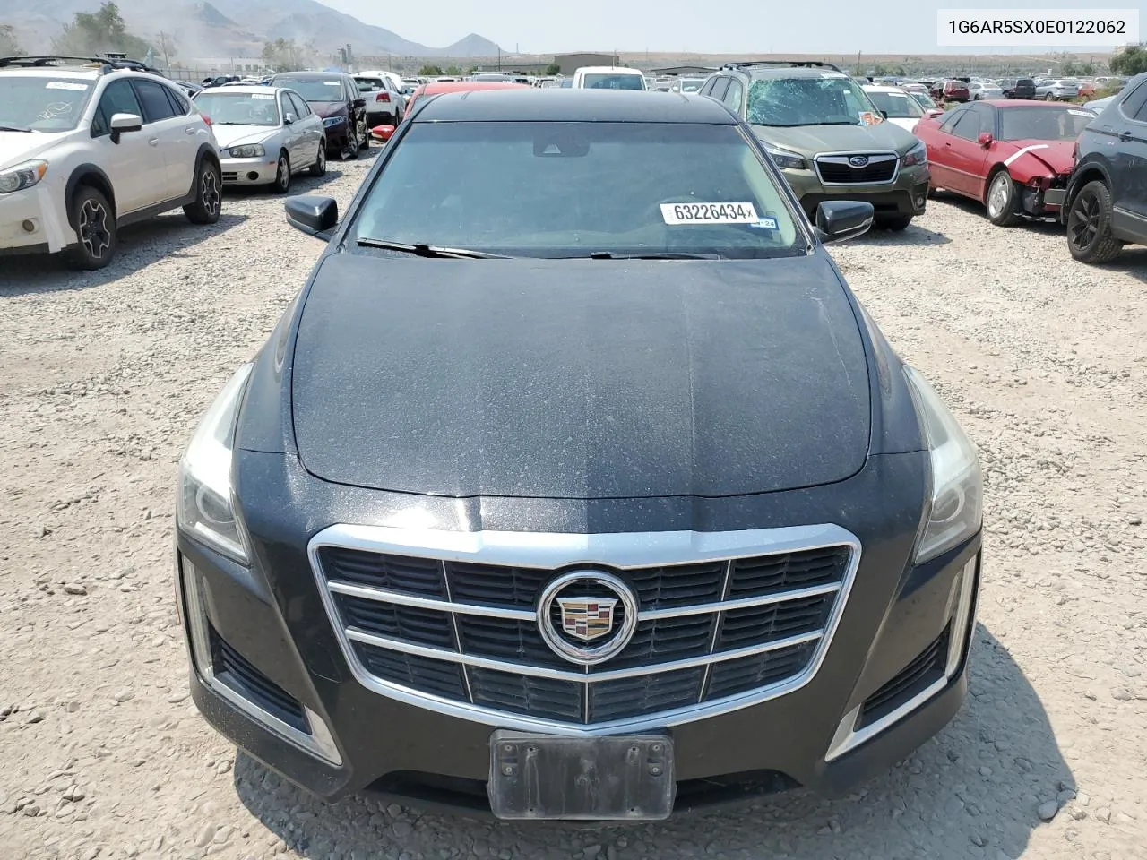 2014 Cadillac Cts Luxury Collection VIN: 1G6AR5SX0E0122062 Lot: 63226434