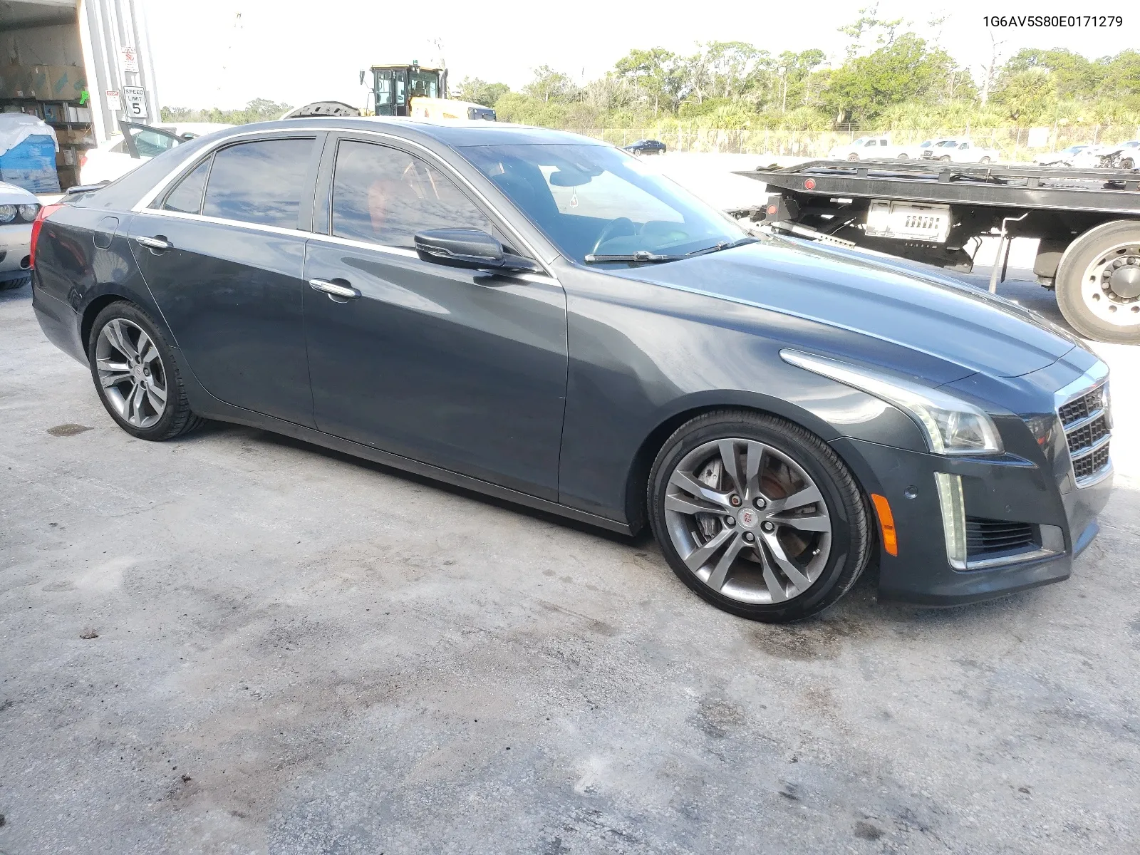 2014 Cadillac Cts Vsport Premium VIN: 1G6AV5S80E0171279 Lot: 63759434