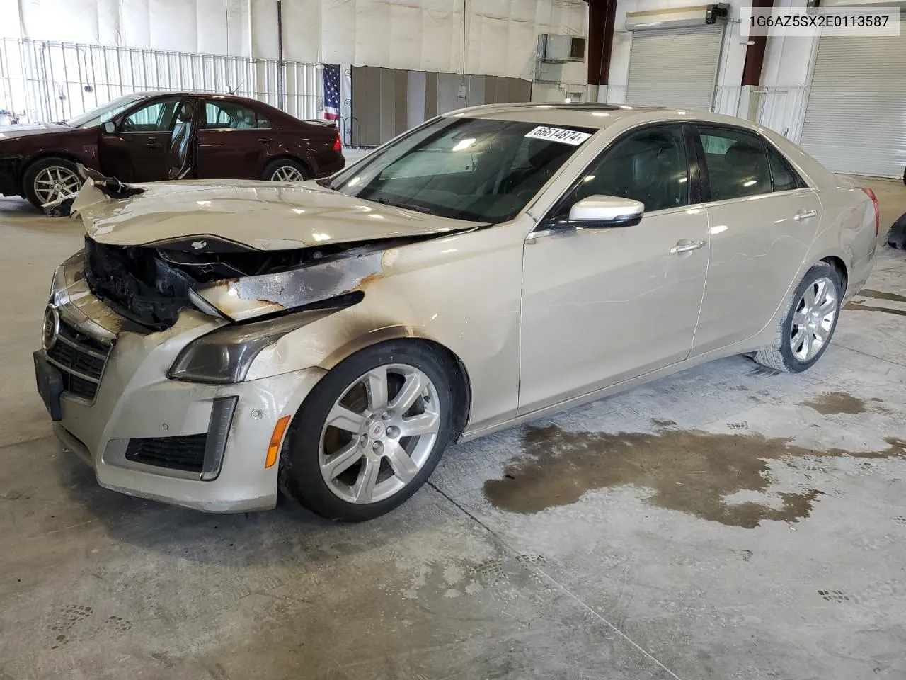 1G6AZ5SX2E0113587 2014 Cadillac Cts Premium Collection