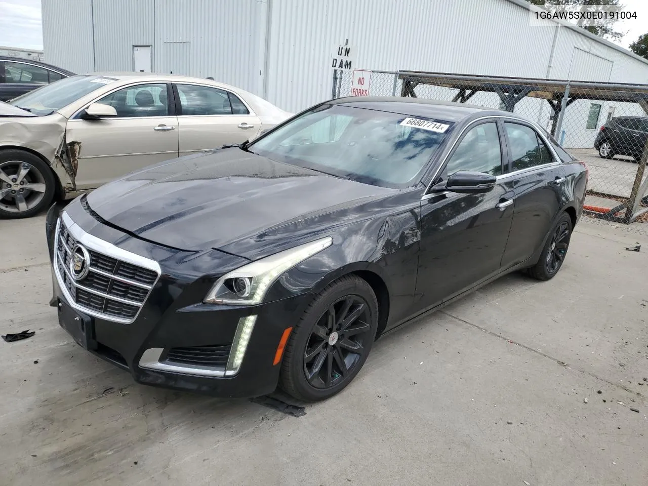 2014 Cadillac Cts VIN: 1G6AW5SX0E0191004 Lot: 66807714