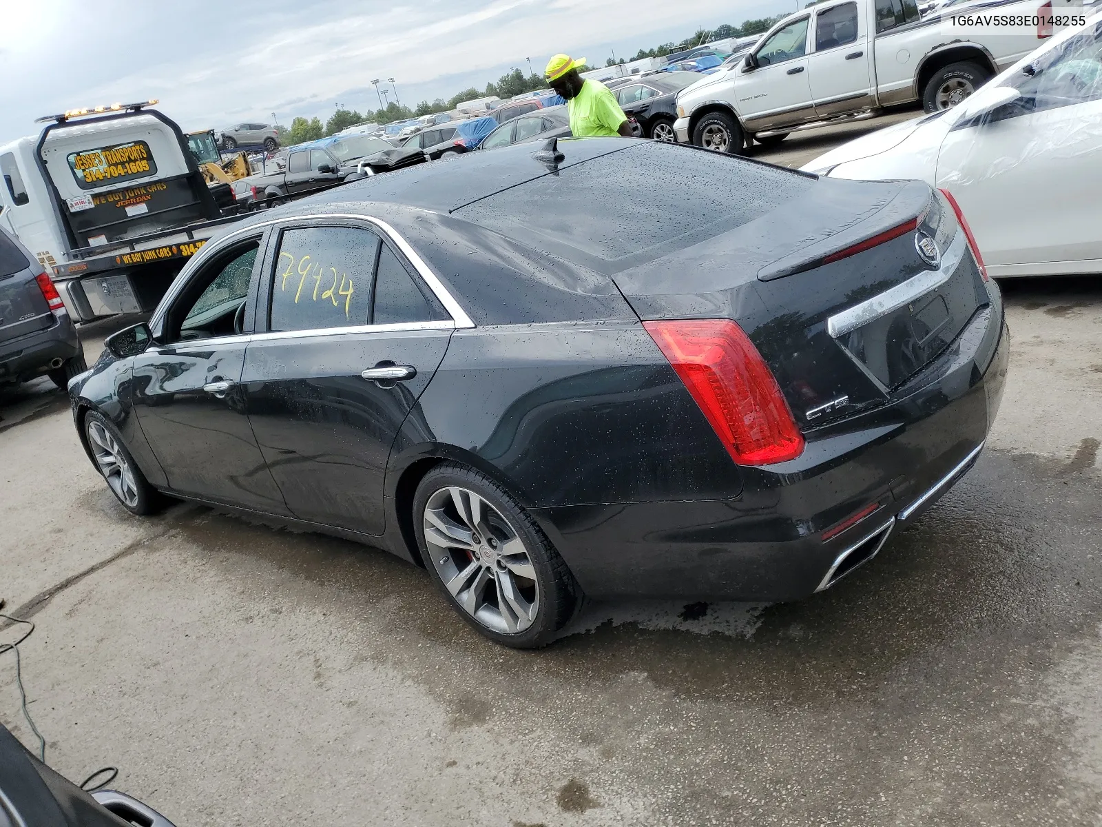 2014 Cadillac Cts Vsport Premium VIN: 1G6AV5S83E0148255 Lot: 66874444