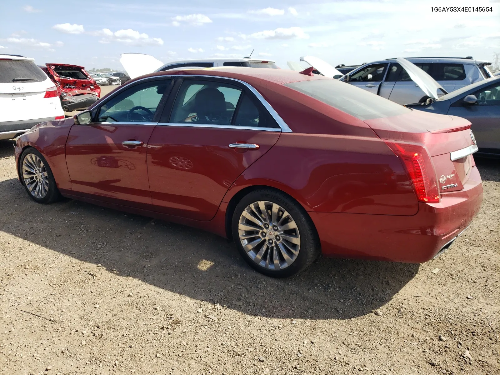 2014 Cadillac Cts Performance Collection VIN: 1G6AY5SX4E0145654 Lot: 68016104