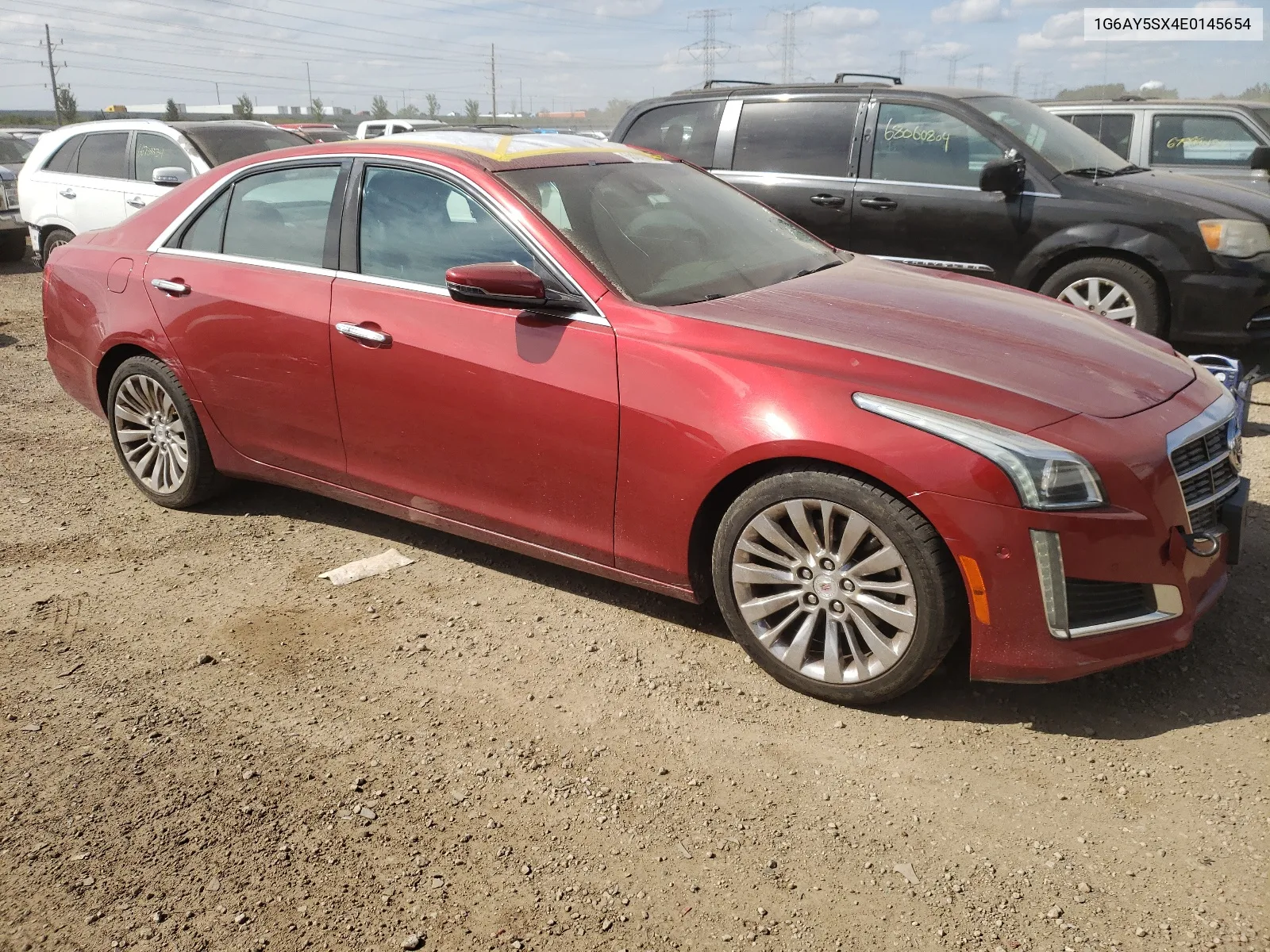 2014 Cadillac Cts Performance Collection VIN: 1G6AY5SX4E0145654 Lot: 68016104