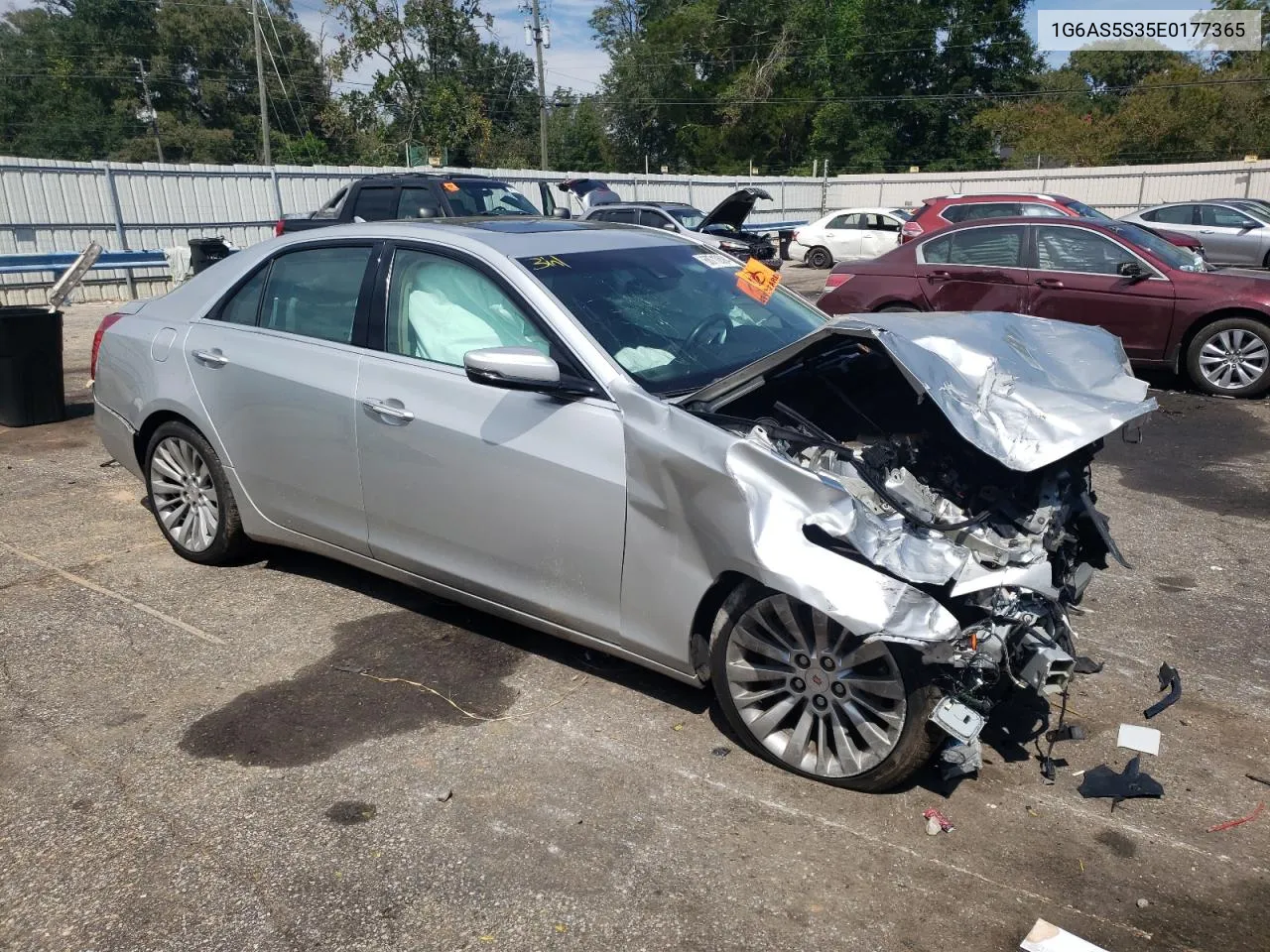 2014 Cadillac Cts Performance Collection VIN: 1G6AS5S35E0177365 Lot: 68710594