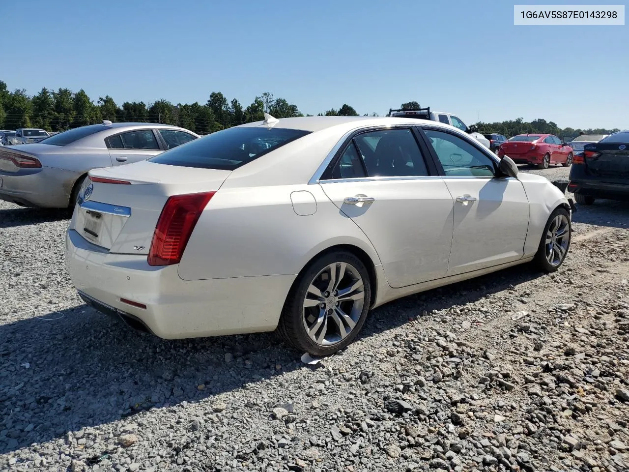 1G6AV5S87E0143298 2014 Cadillac Cts Vsport Premium