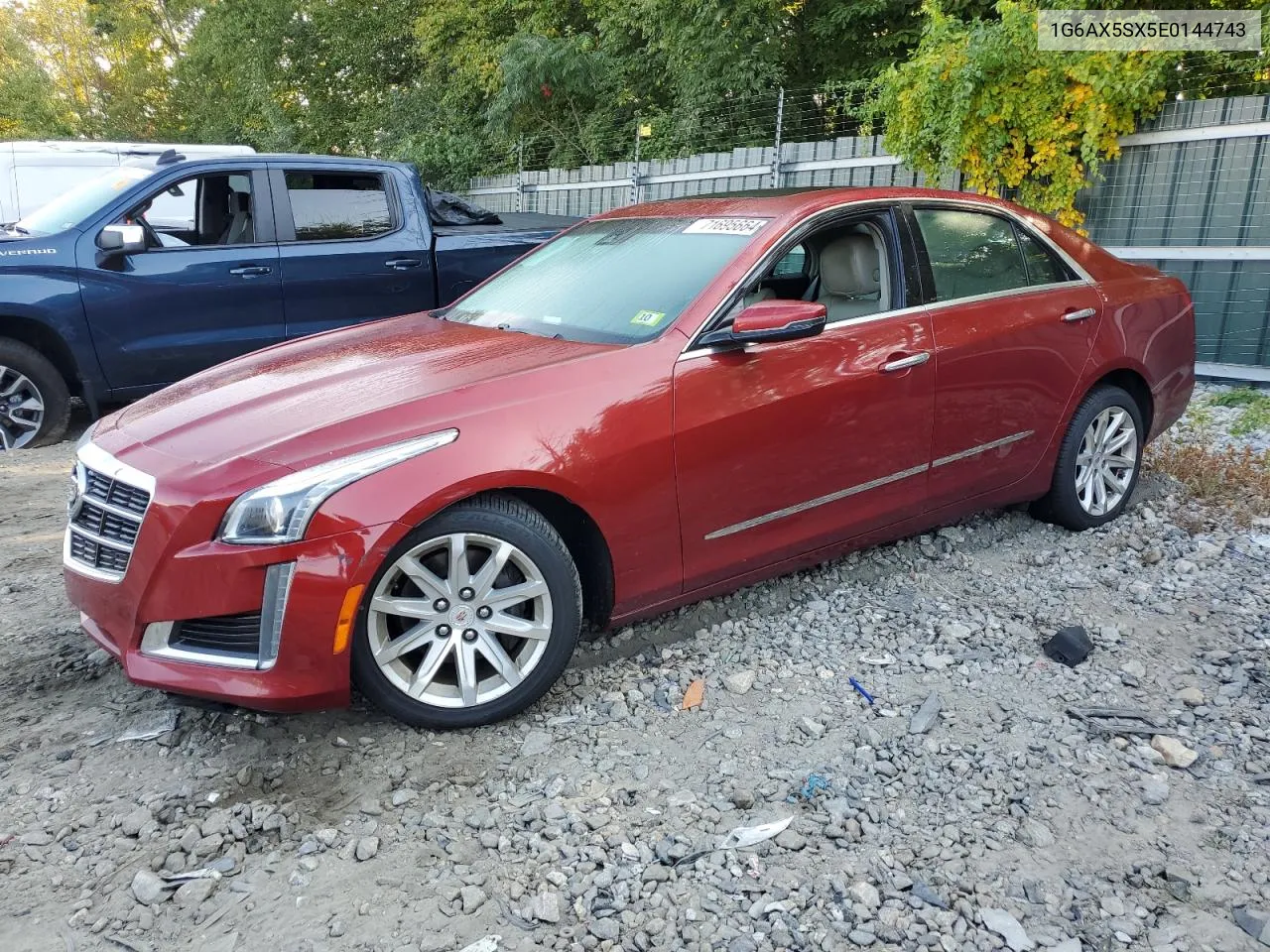 2014 Cadillac Cts Luxury Collection VIN: 1G6AX5SX5E0144743 Lot: 71695664