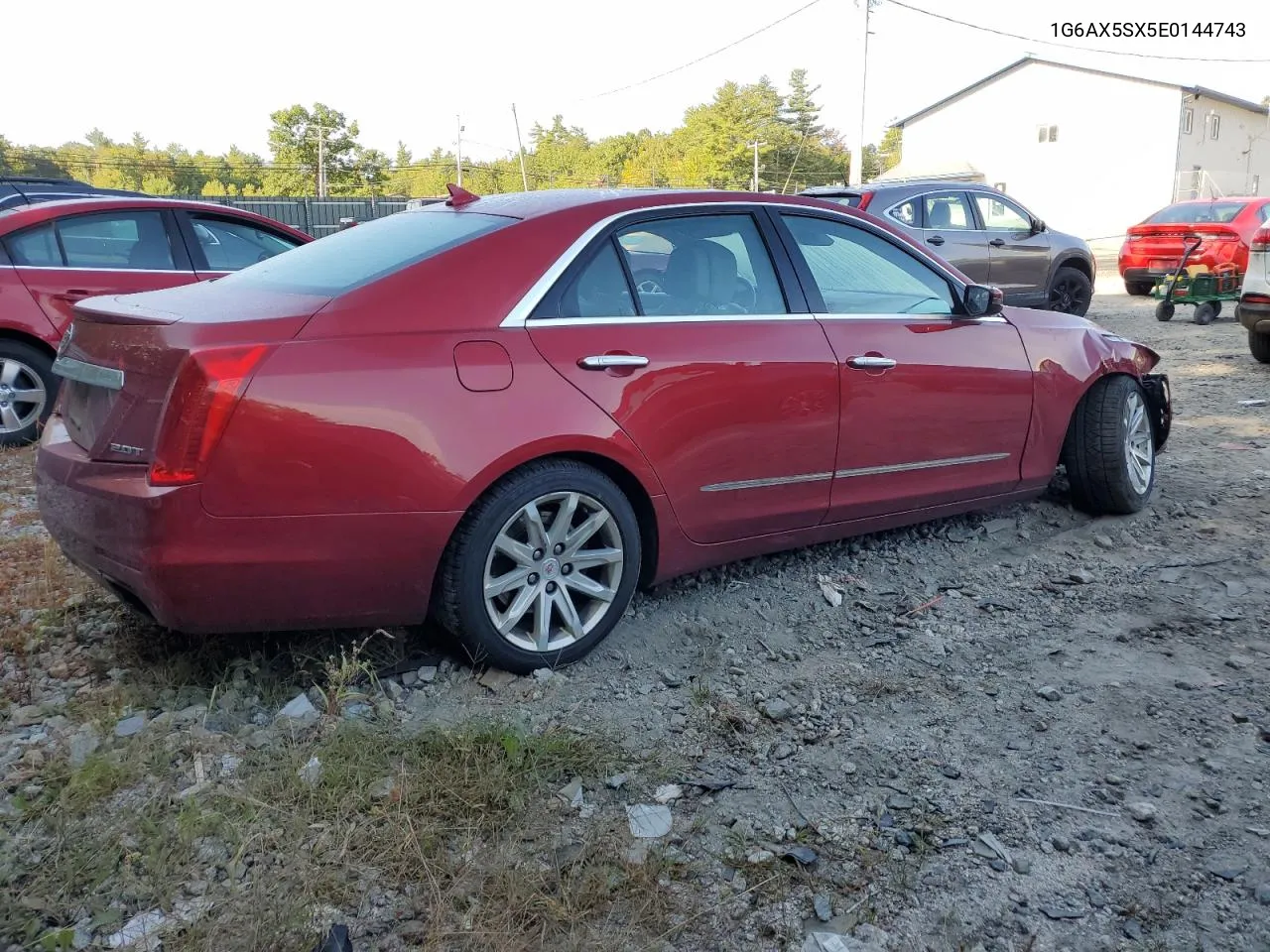 2014 Cadillac Cts Luxury Collection VIN: 1G6AX5SX5E0144743 Lot: 71695664