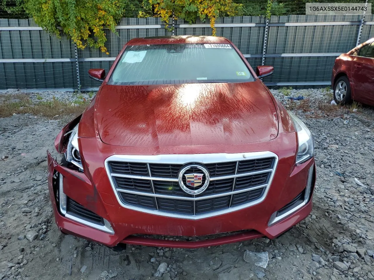 2014 Cadillac Cts Luxury Collection VIN: 1G6AX5SX5E0144743 Lot: 71695664