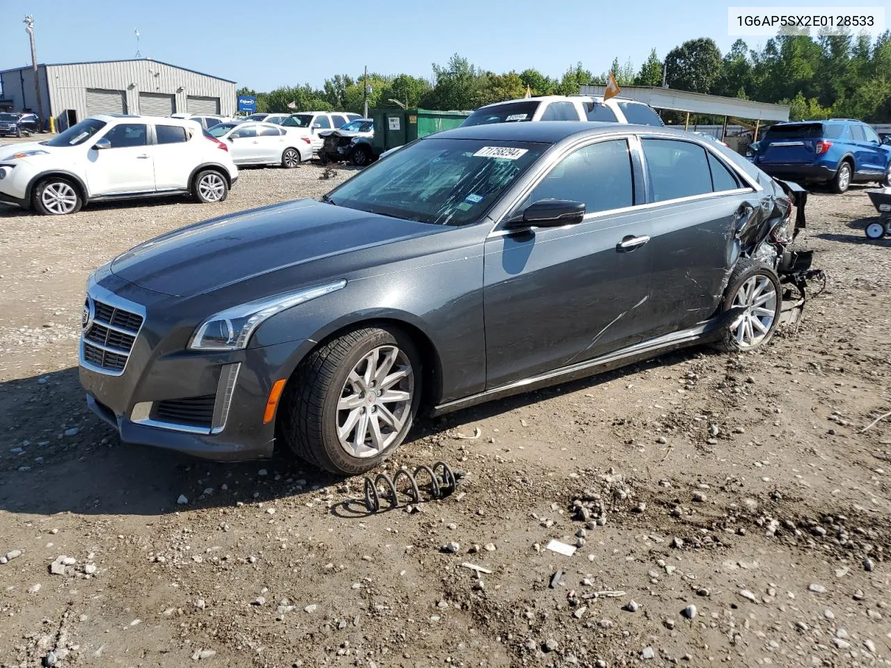 2014 Cadillac Cts VIN: 1G6AP5SX2E0128533 Lot: 71758294