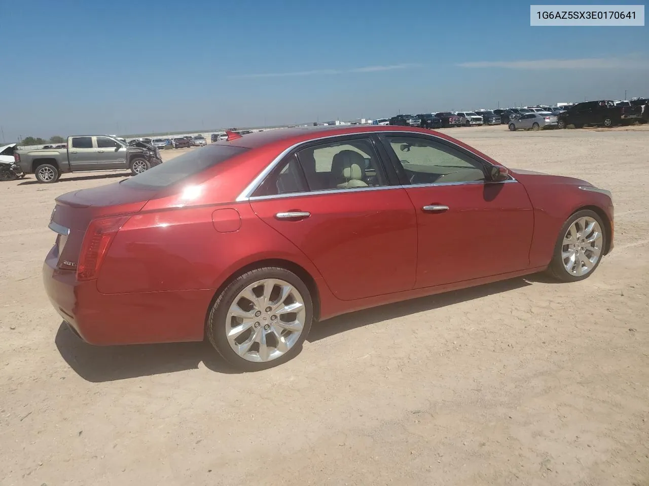 2014 Cadillac Cts Premium Collection VIN: 1G6AZ5SX3E0170641 Lot: 72242844