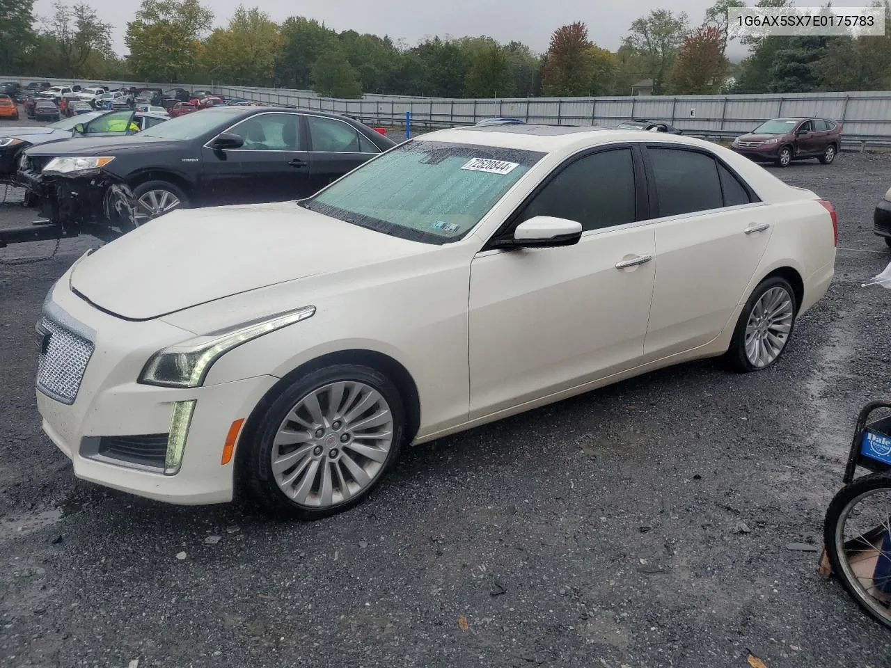 2014 Cadillac Cts Luxury Collection VIN: 1G6AX5SX7E0175783 Lot: 72520844