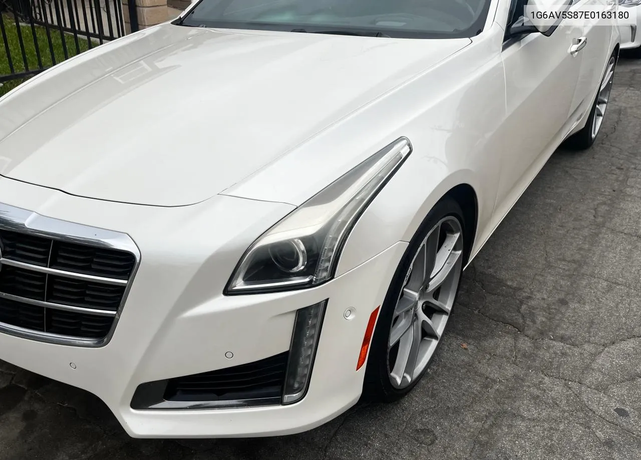 2014 Cadillac Cts Vsport Premium VIN: 1G6AV5S87E0163180 Lot: 72526094