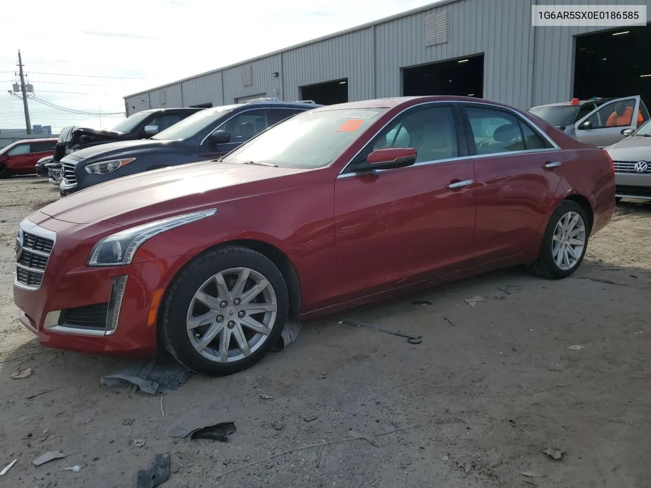 1G6AR5SX0E0186585 2014 Cadillac Cts Luxury Collection