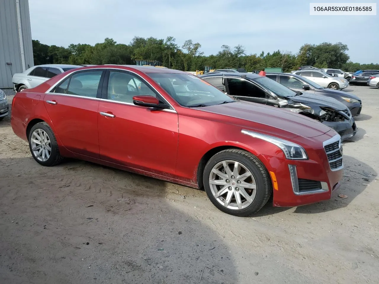 2014 Cadillac Cts Luxury Collection VIN: 1G6AR5SX0E0186585 Lot: 72884424