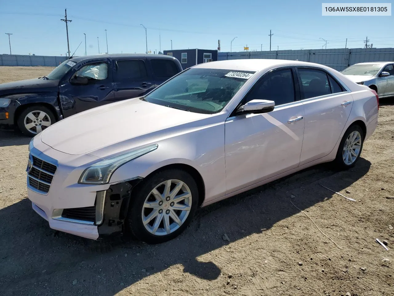 2014 Cadillac Cts VIN: 1G6AW5SX8E0181305 Lot: 73240264