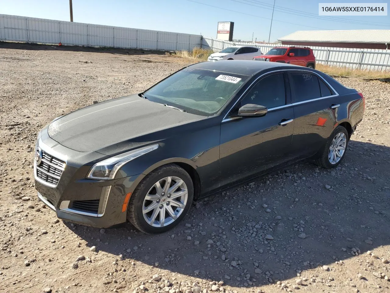 2014 Cadillac Cts VIN: 1G6AW5SXXE0176414 Lot: 73521044