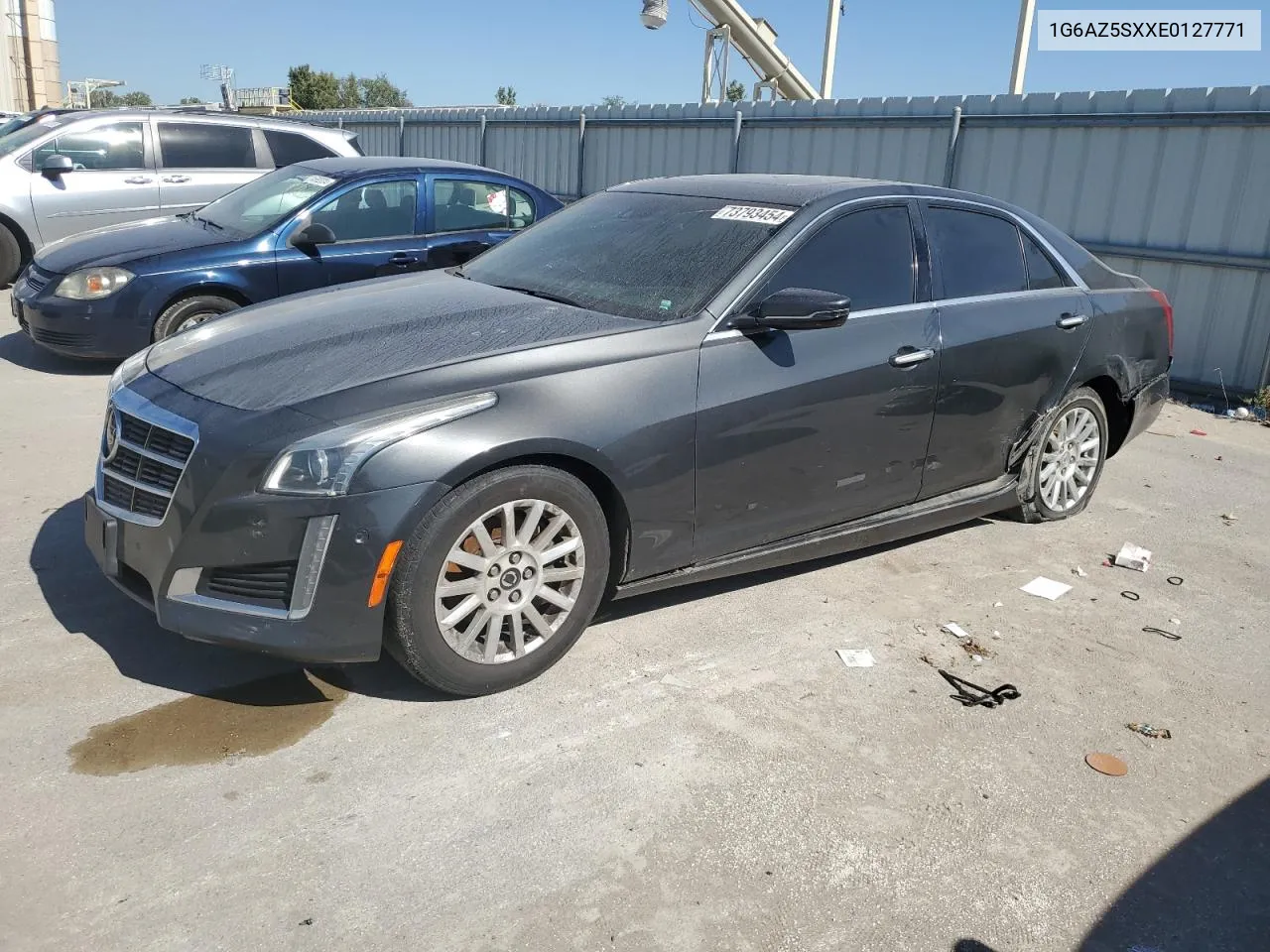 2014 Cadillac Cts Premium Collection VIN: 1G6AZ5SXXE0127771 Lot: 73793454