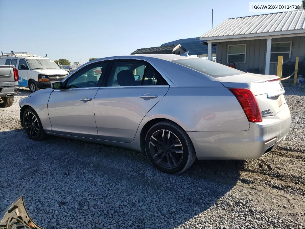 2014 Cadillac Cts VIN: 1G6AW5SX4E0134708 Lot: 73949164