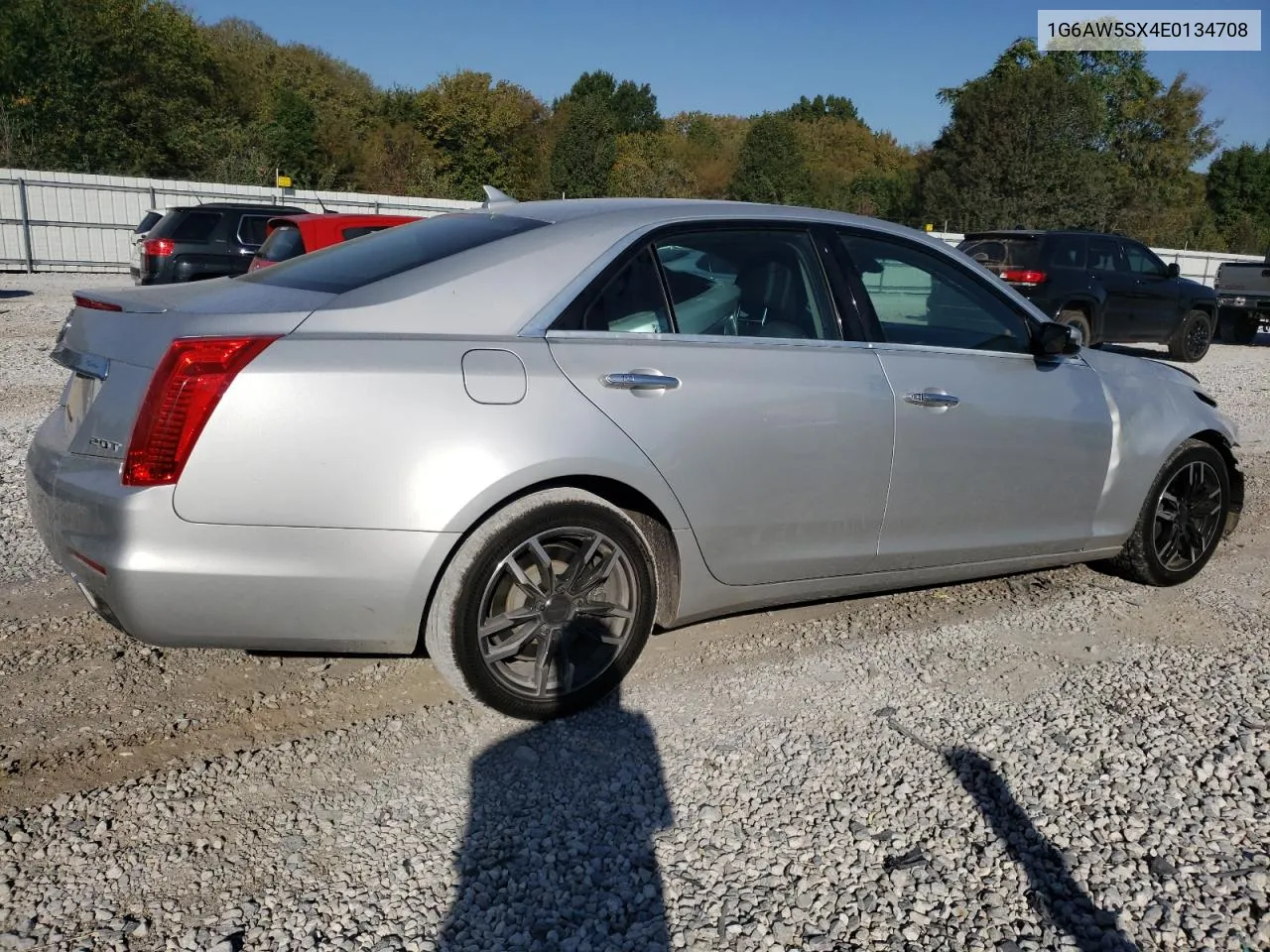 2014 Cadillac Cts VIN: 1G6AW5SX4E0134708 Lot: 73949164