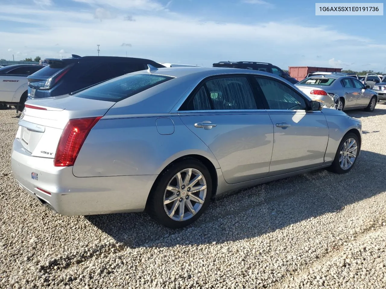 2014 Cadillac Cts Luxury Collection VIN: 1G6AX5SX1E0191736 Lot: 74230654