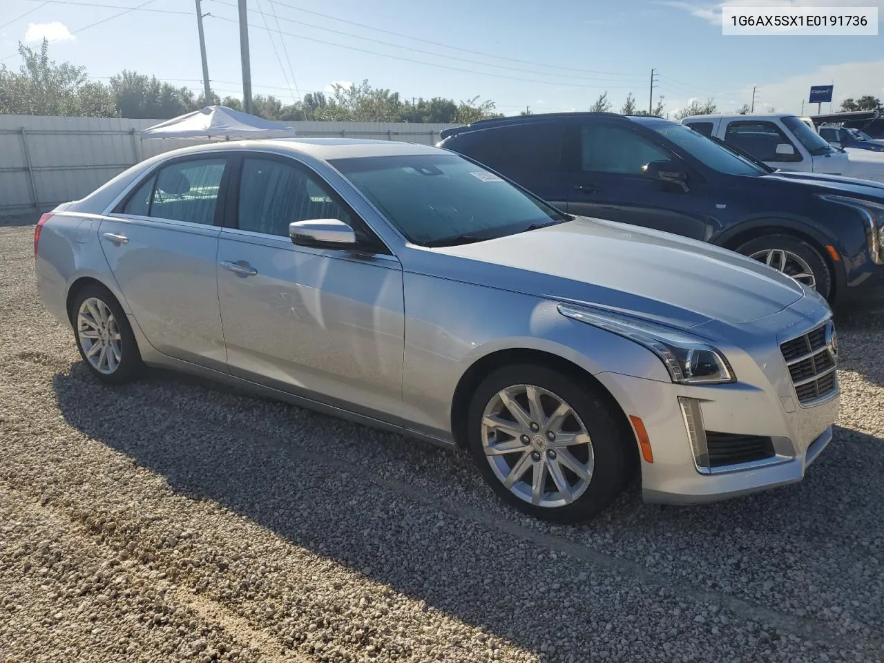 2014 Cadillac Cts Luxury Collection VIN: 1G6AX5SX1E0191736 Lot: 74230654