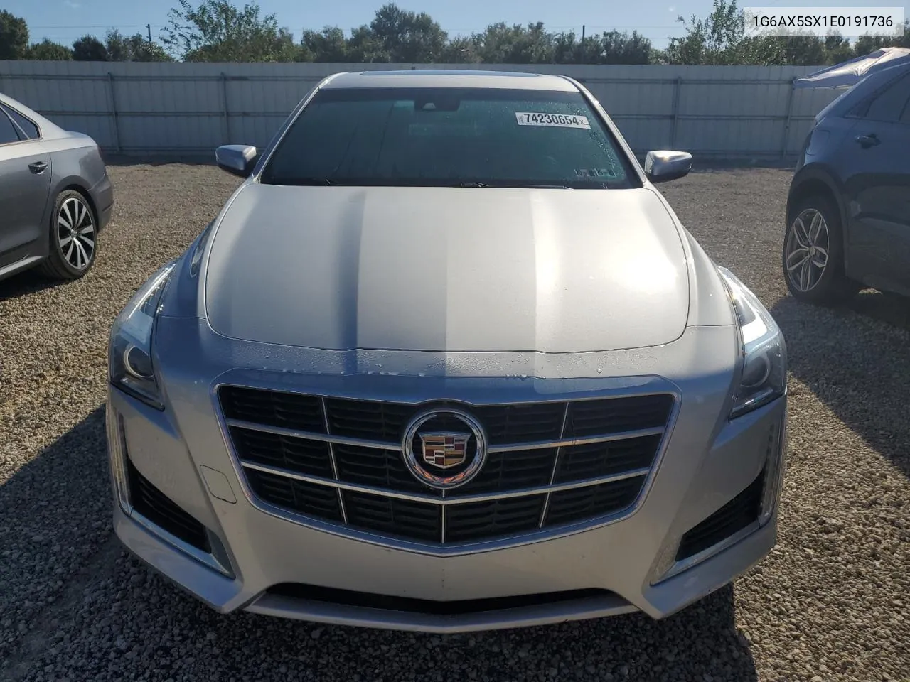 2014 Cadillac Cts Luxury Collection VIN: 1G6AX5SX1E0191736 Lot: 74230654