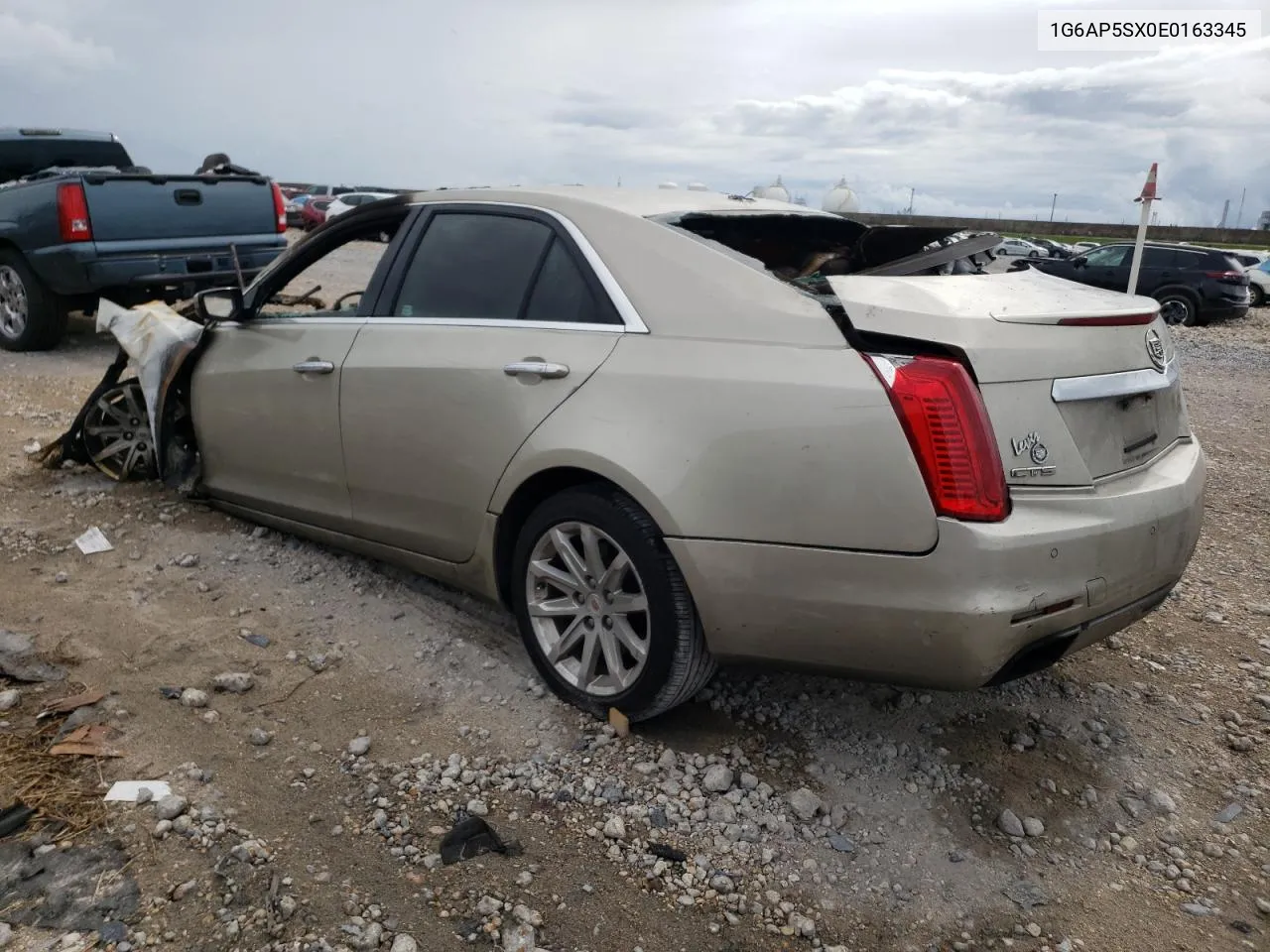 2014 Cadillac Cts VIN: 1G6AP5SX0E0163345 Lot: 74331534