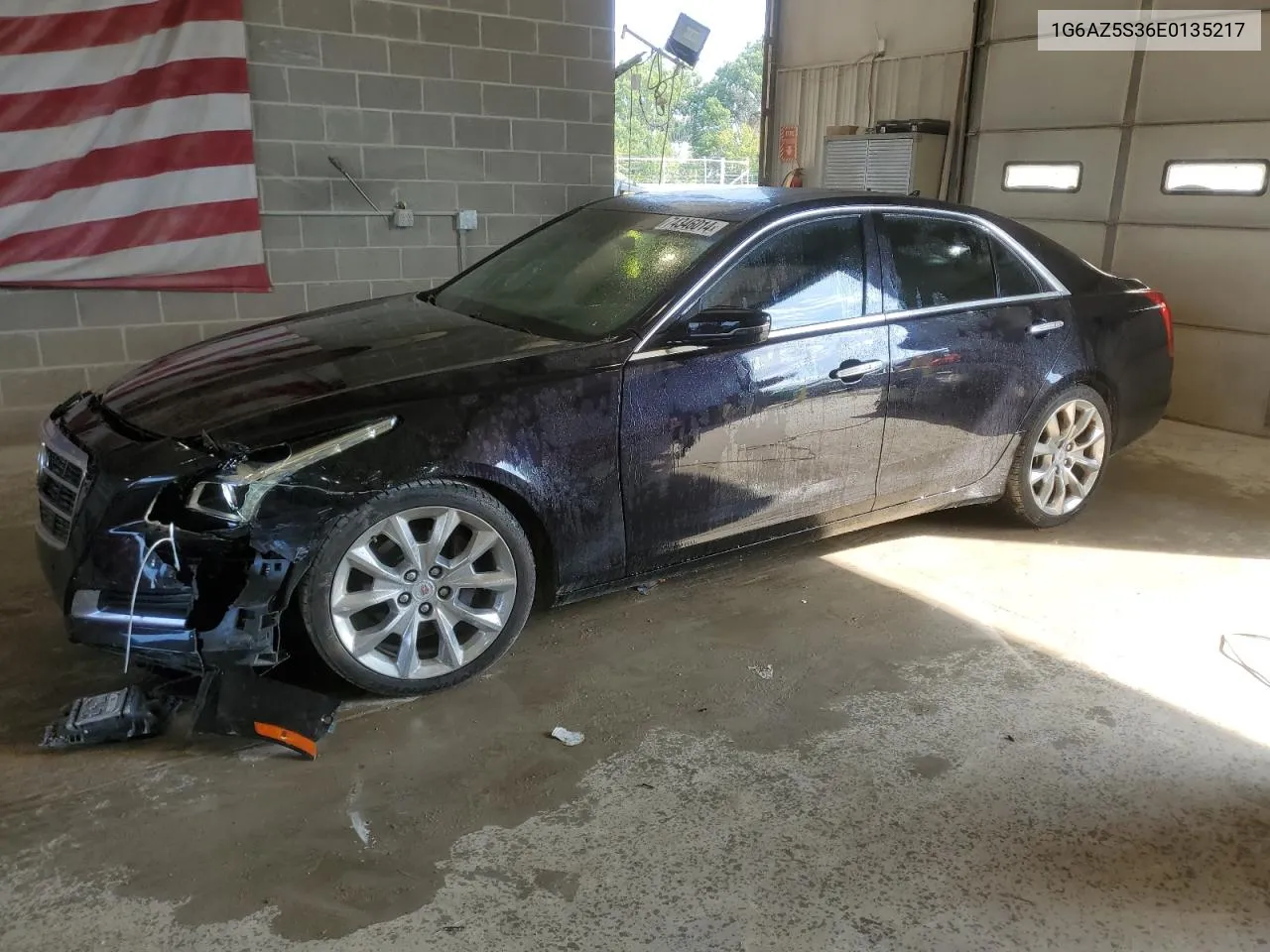 1G6AZ5S36E0135217 2014 Cadillac Cts Premium Collection