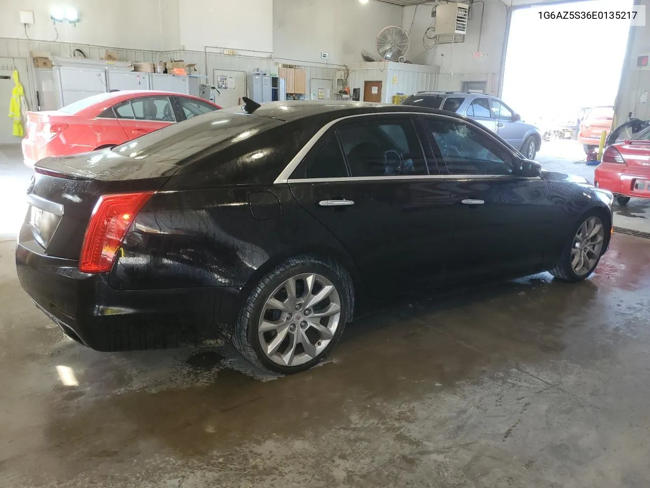 1G6AZ5S36E0135217 2014 Cadillac Cts Premium Collection