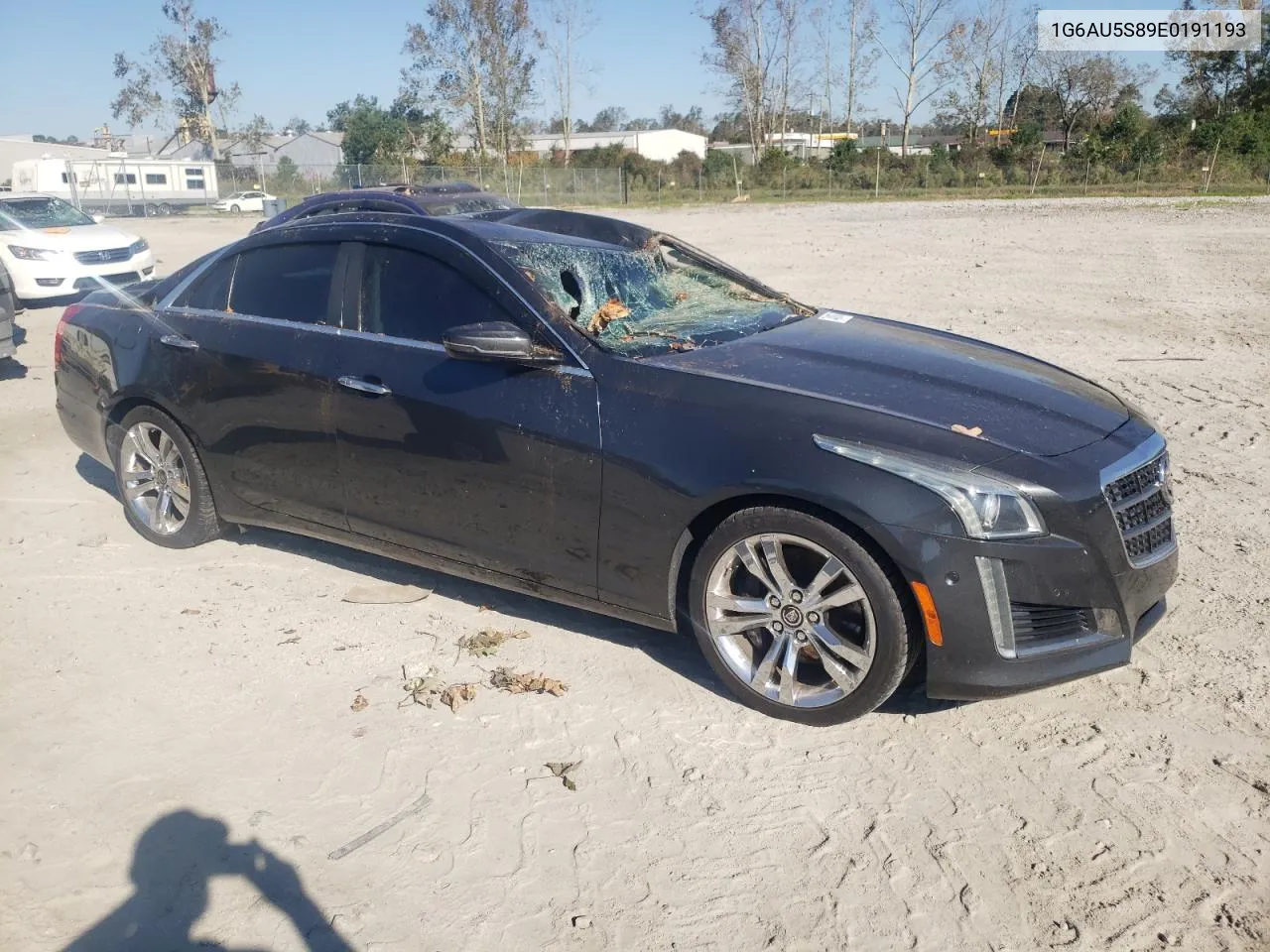 2014 Cadillac Cts Vsport VIN: 1G6AU5S89E0191193 Lot: 74400764