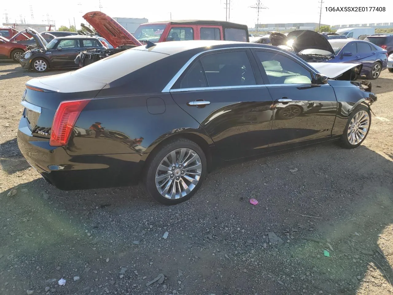 2014 Cadillac Cts Luxury Collection VIN: 1G6AX5SX2E0177408 Lot: 74497104