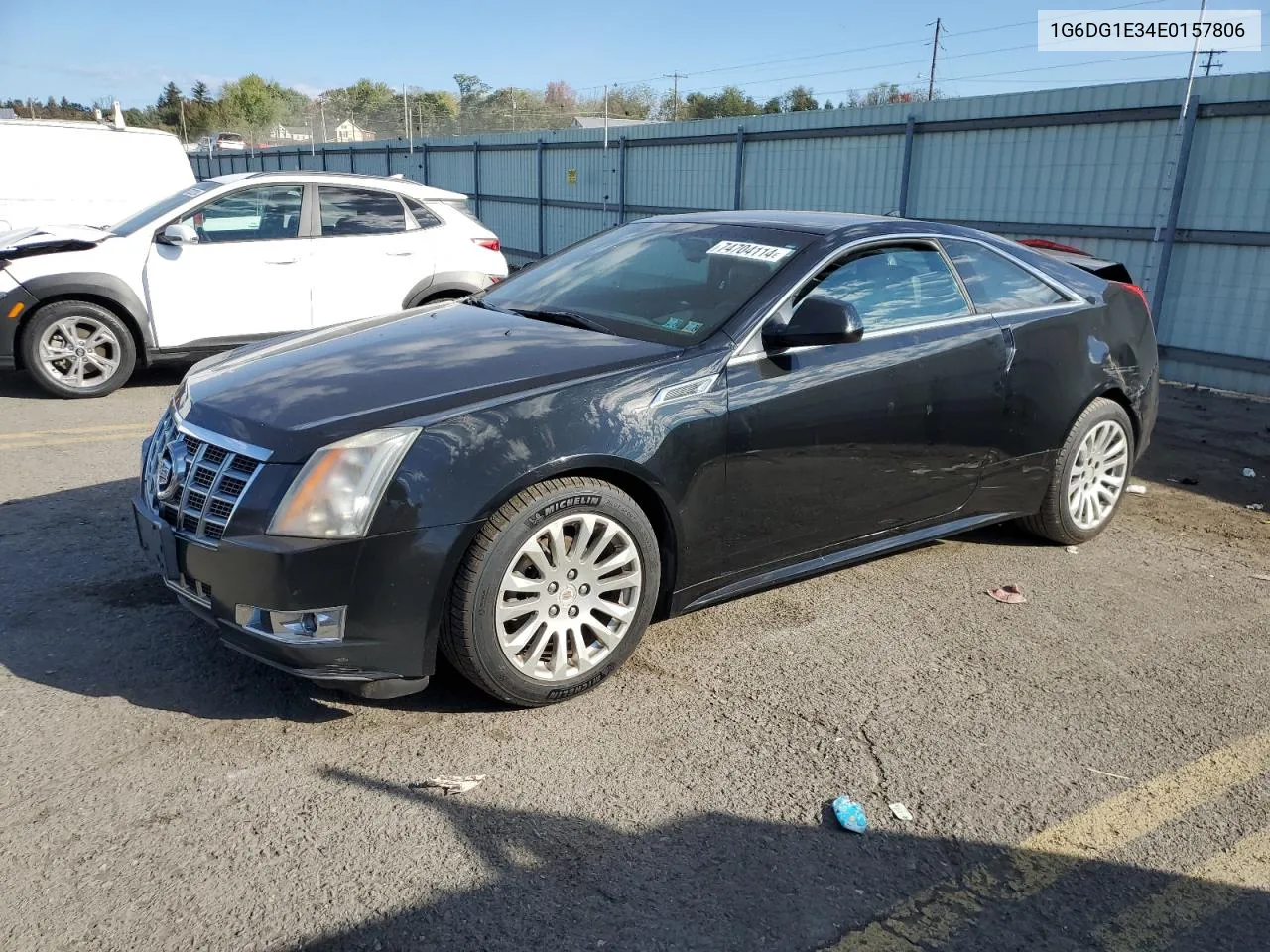 2014 Cadillac Cts Performance Collection VIN: 1G6DG1E34E0157806 Lot: 74704114