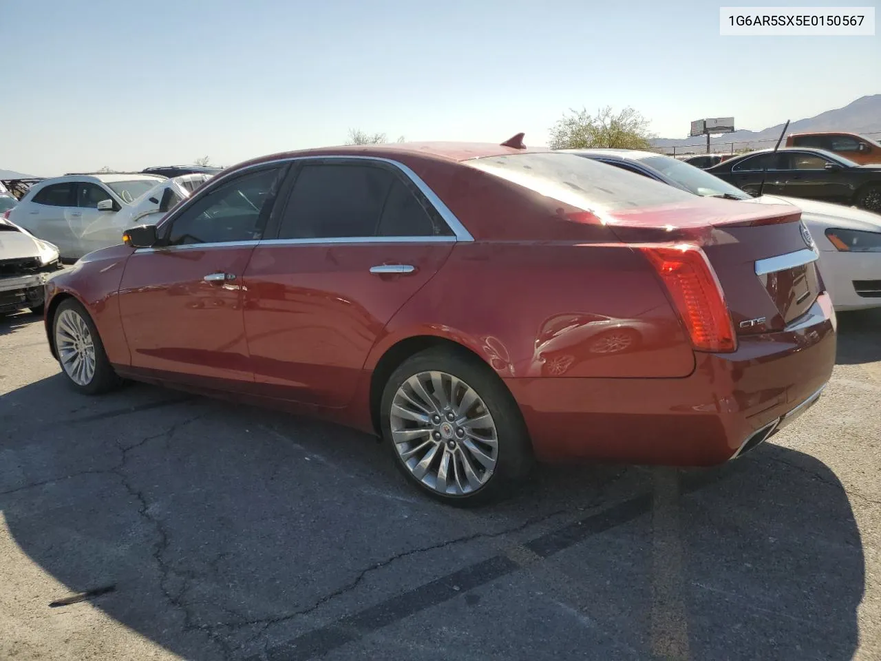 2014 Cadillac Cts Luxury Collection VIN: 1G6AR5SX5E0150567 Lot: 74812924