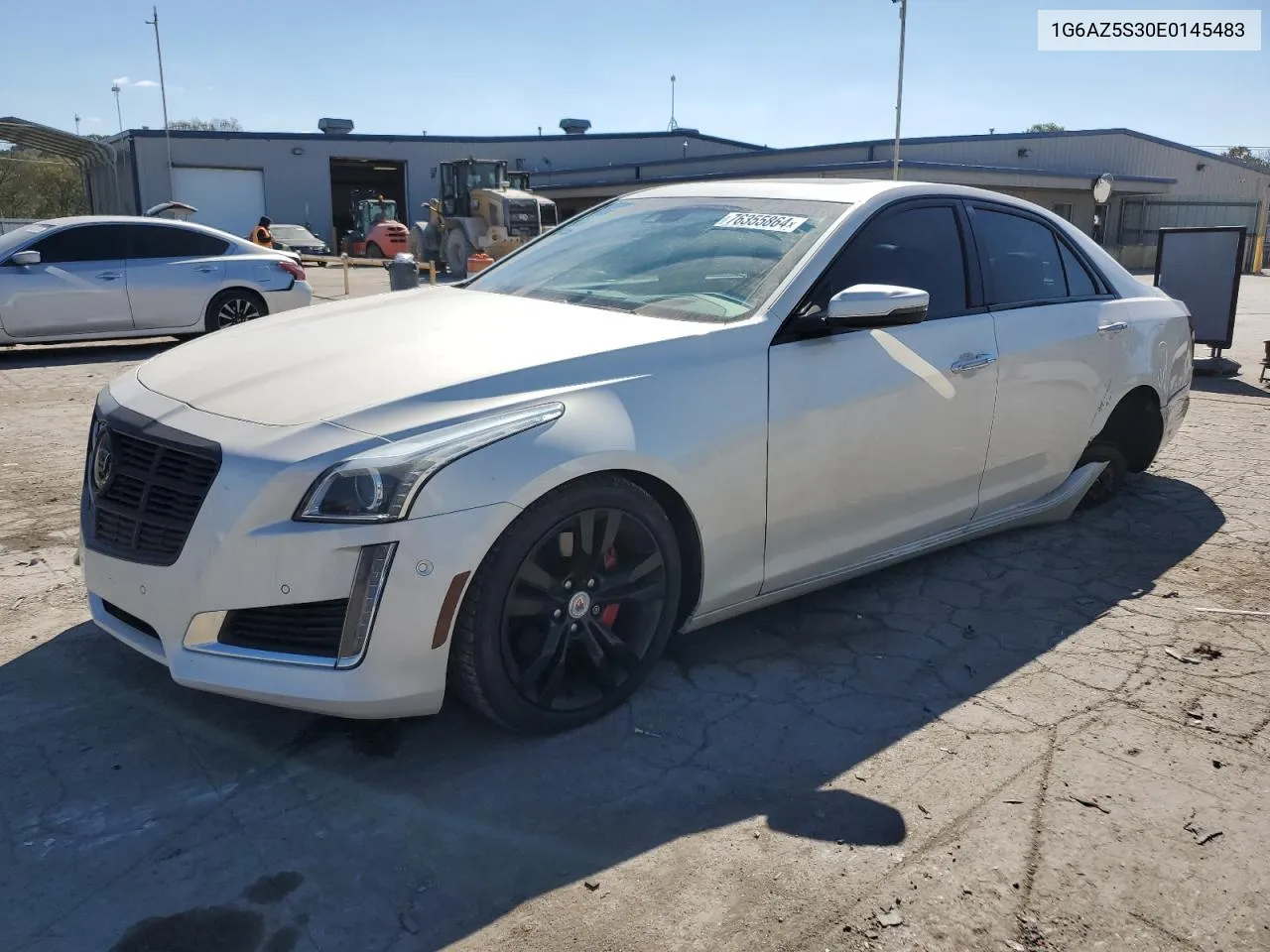 1G6AZ5S30E0145483 2014 Cadillac Cts Premium Collection