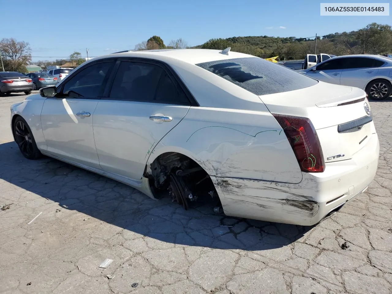 2014 Cadillac Cts Premium Collection VIN: 1G6AZ5S30E0145483 Lot: 76355864