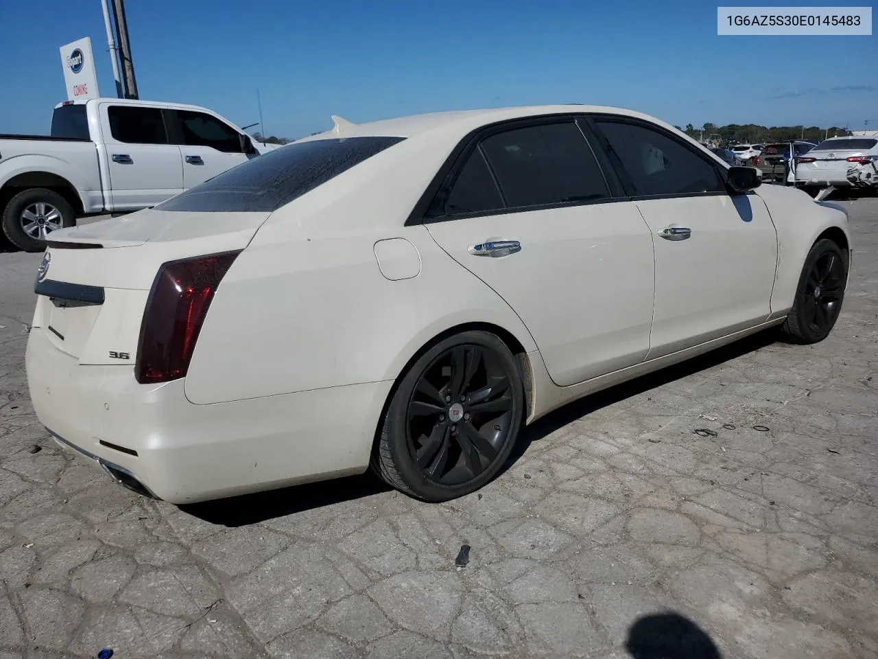 1G6AZ5S30E0145483 2014 Cadillac Cts Premium Collection