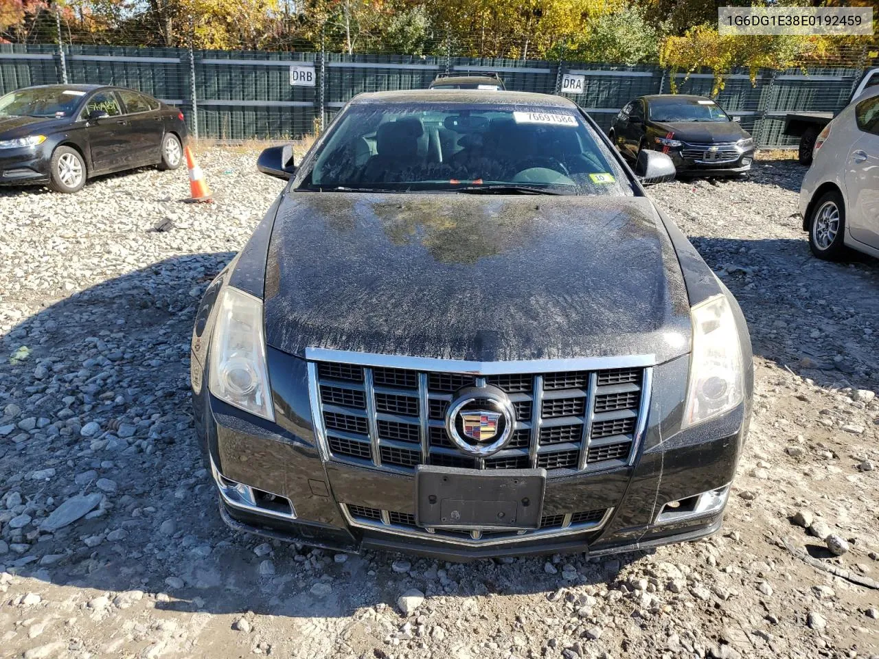 2014 Cadillac Cts Performance Collection VIN: 1G6DG1E38E0192459 Lot: 76691584