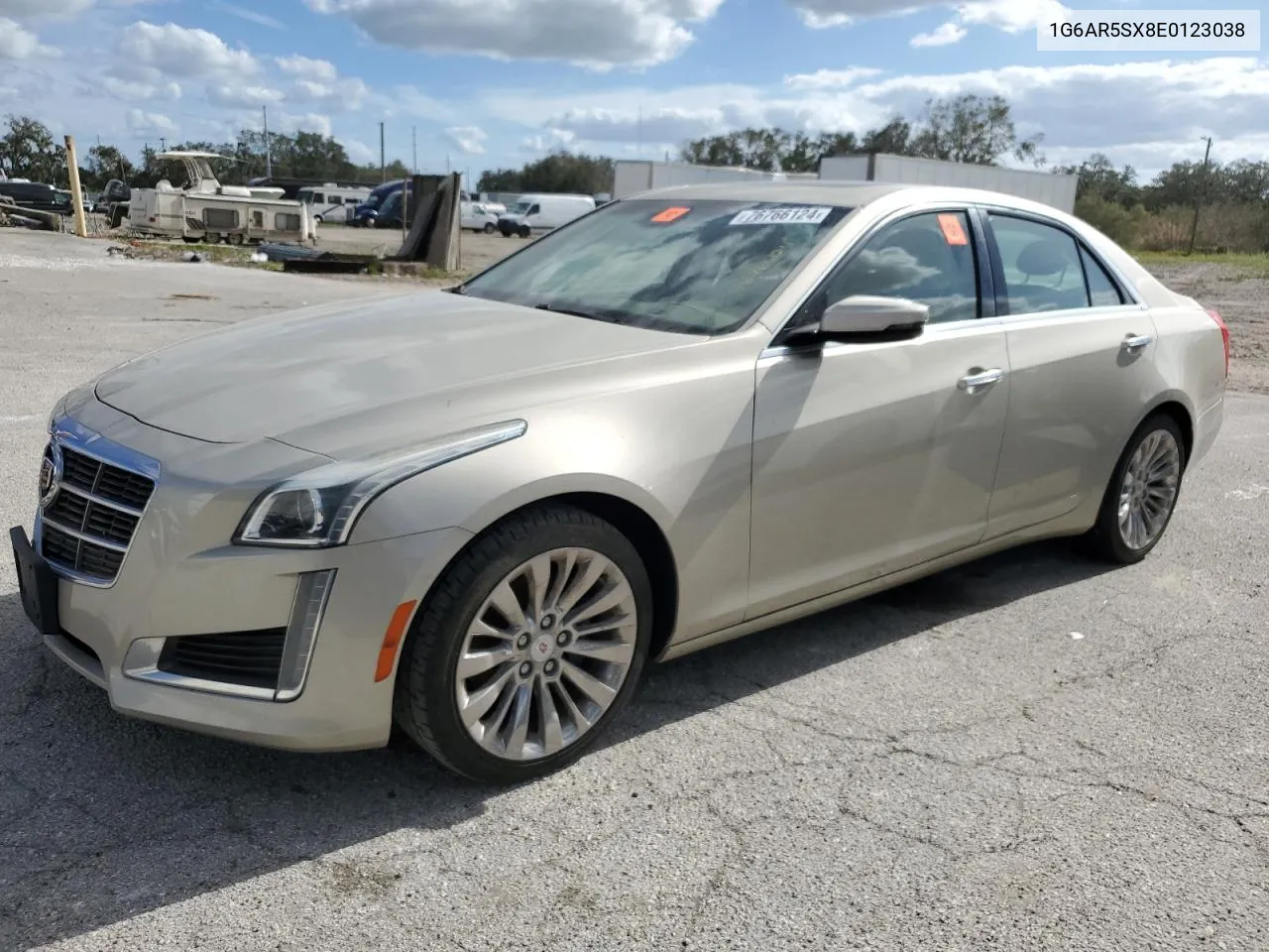 2014 Cadillac Cts Luxury Collection VIN: 1G6AR5SX8E0123038 Lot: 76766124