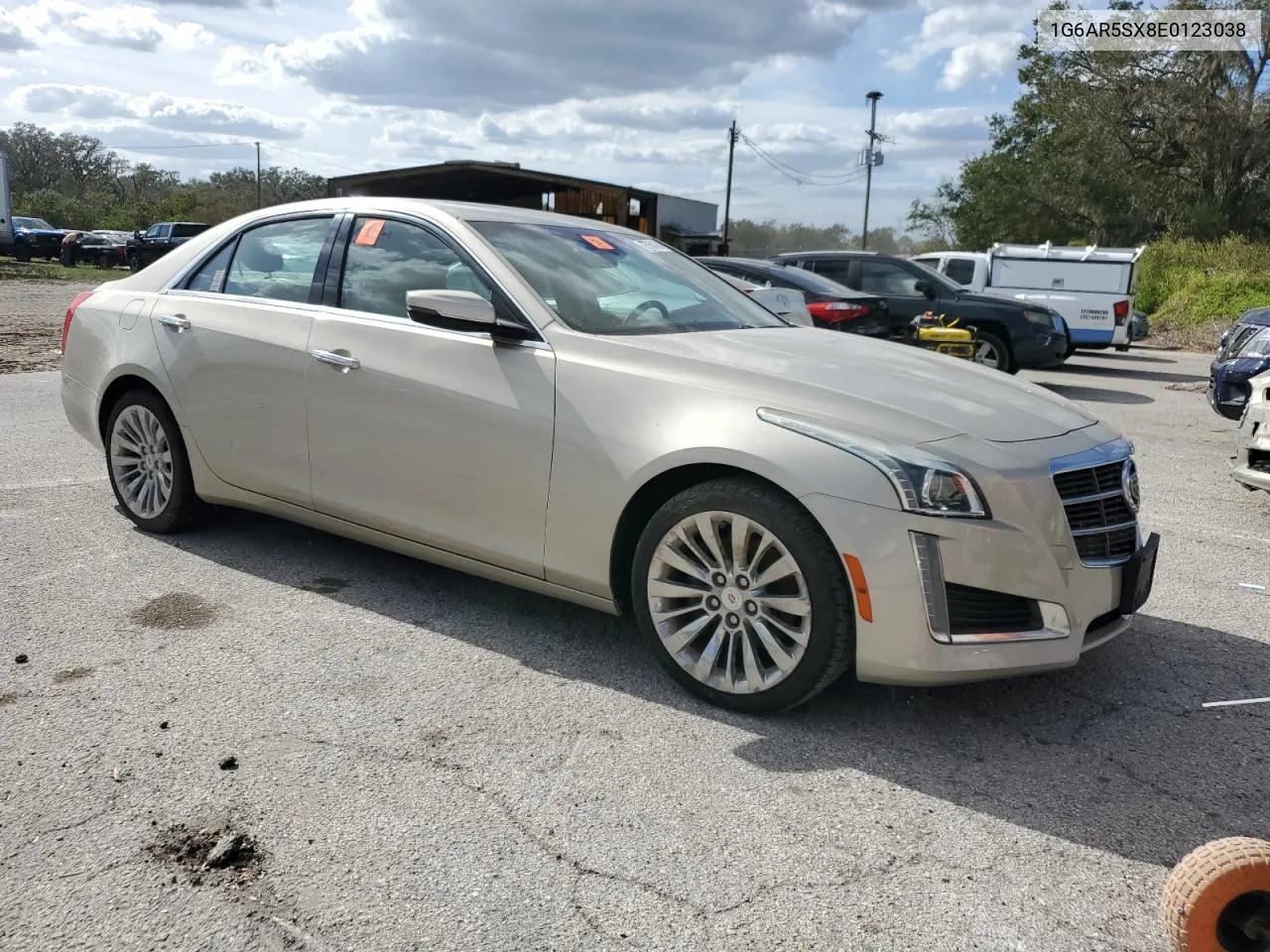 2014 Cadillac Cts Luxury Collection VIN: 1G6AR5SX8E0123038 Lot: 76766124