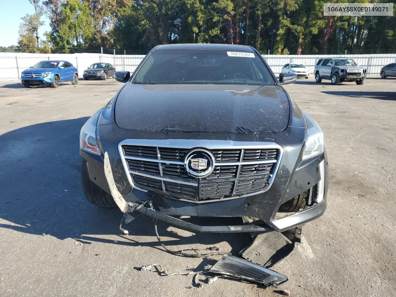 2014 Cadillac Cts Performance Collection VIN: 1G6AY5SX0E0149071 Lot: 76876564