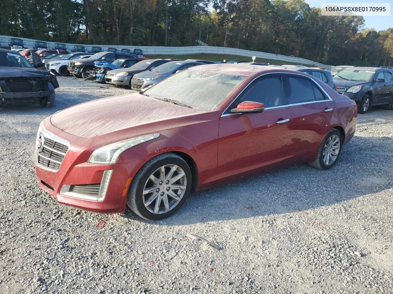 2014 Cadillac Cts VIN: 1G6AP5SX8E0170995 Lot: 76877884