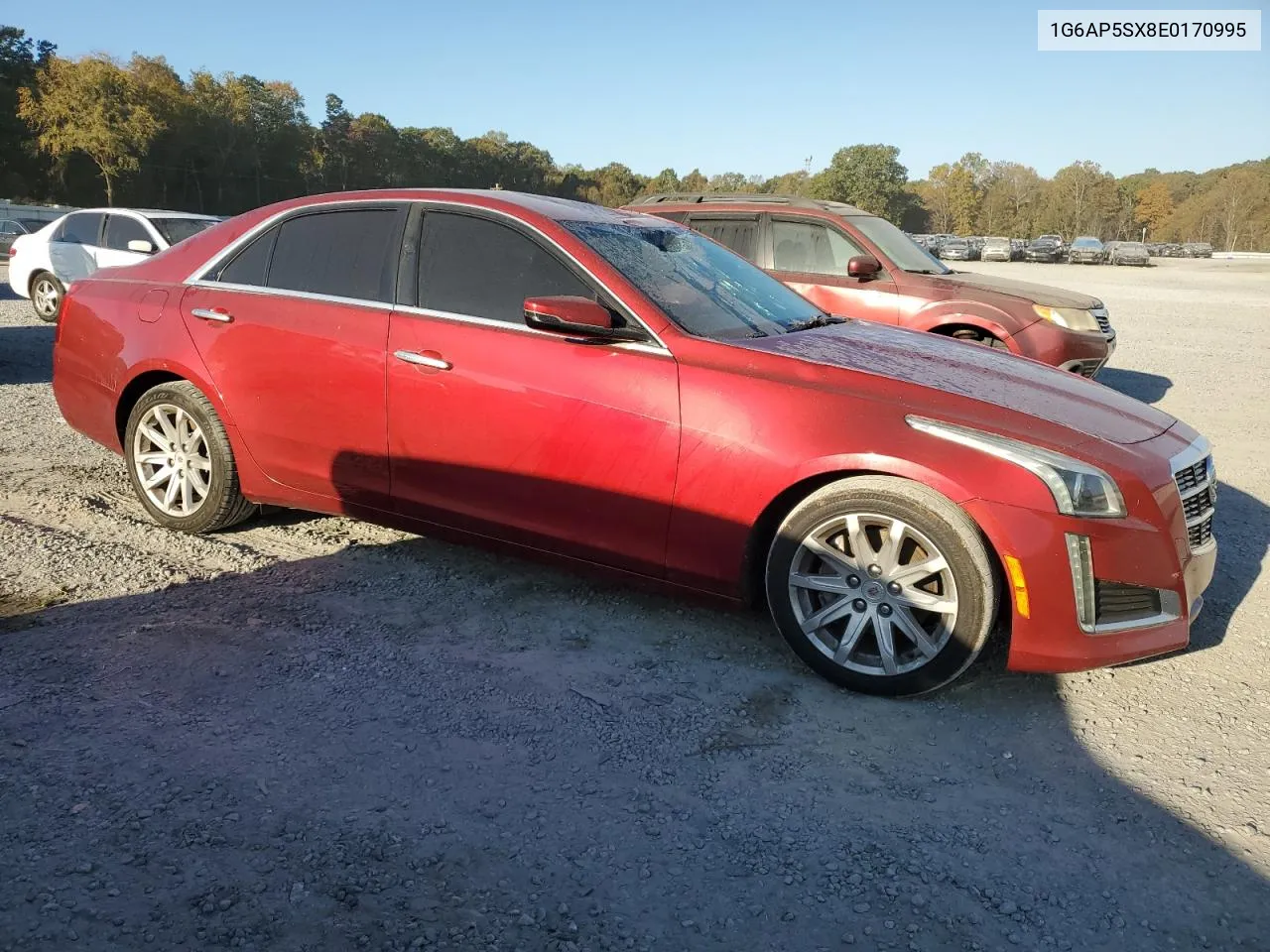 2014 Cadillac Cts VIN: 1G6AP5SX8E0170995 Lot: 76877884