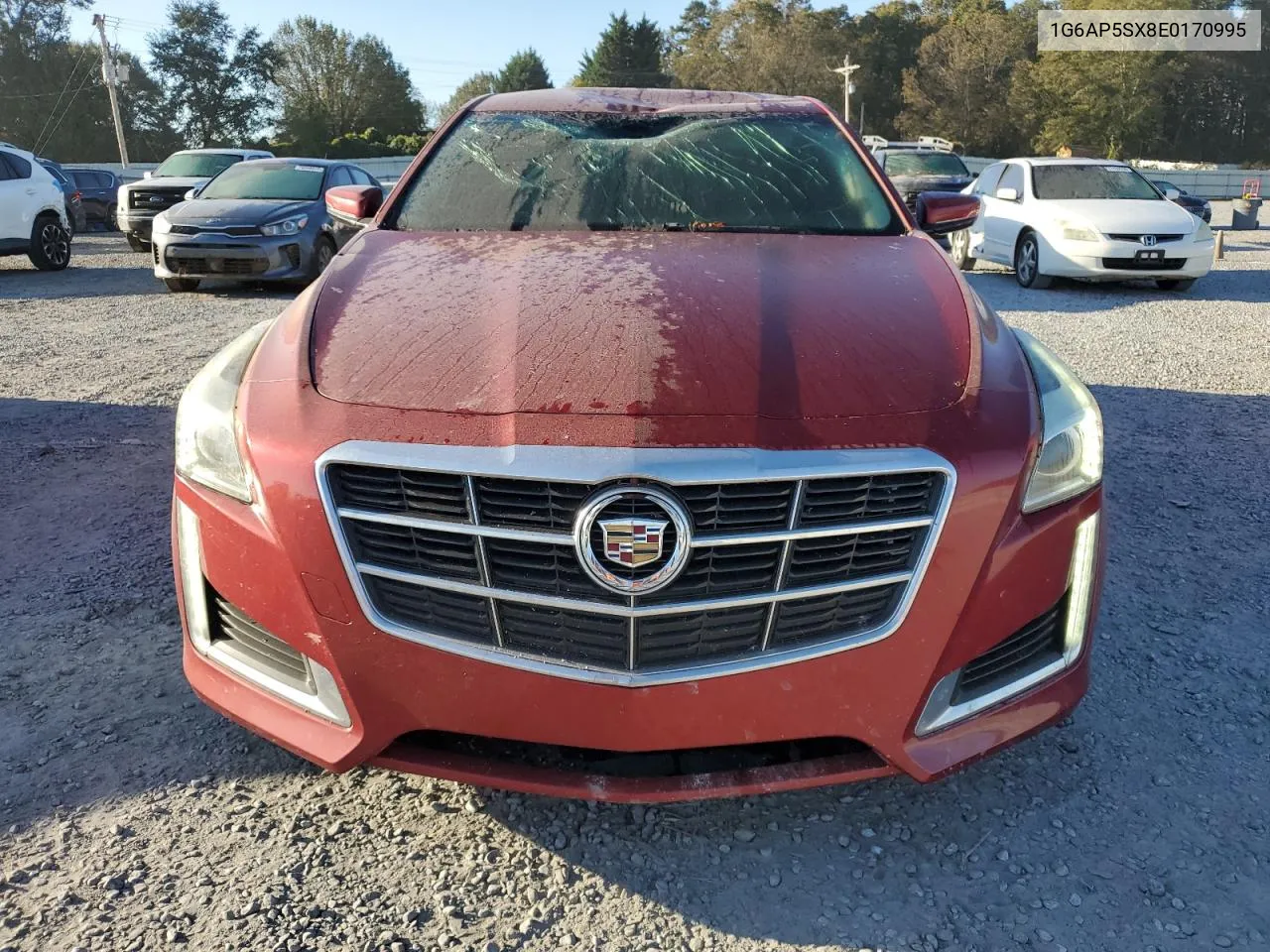 2014 Cadillac Cts VIN: 1G6AP5SX8E0170995 Lot: 76877884