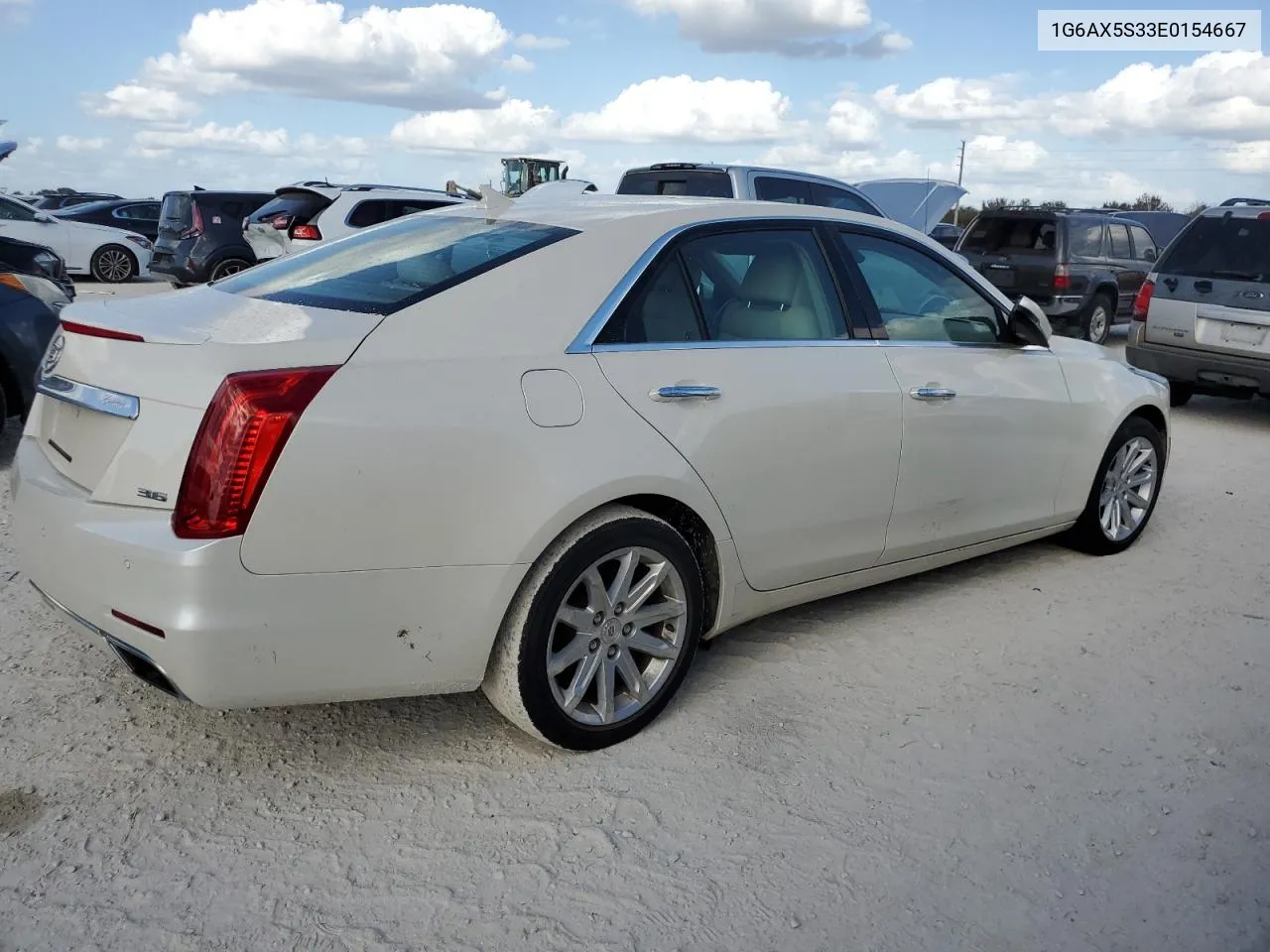 2014 Cadillac Cts Luxury Collection VIN: 1G6AX5S33E0154667 Lot: 76921974